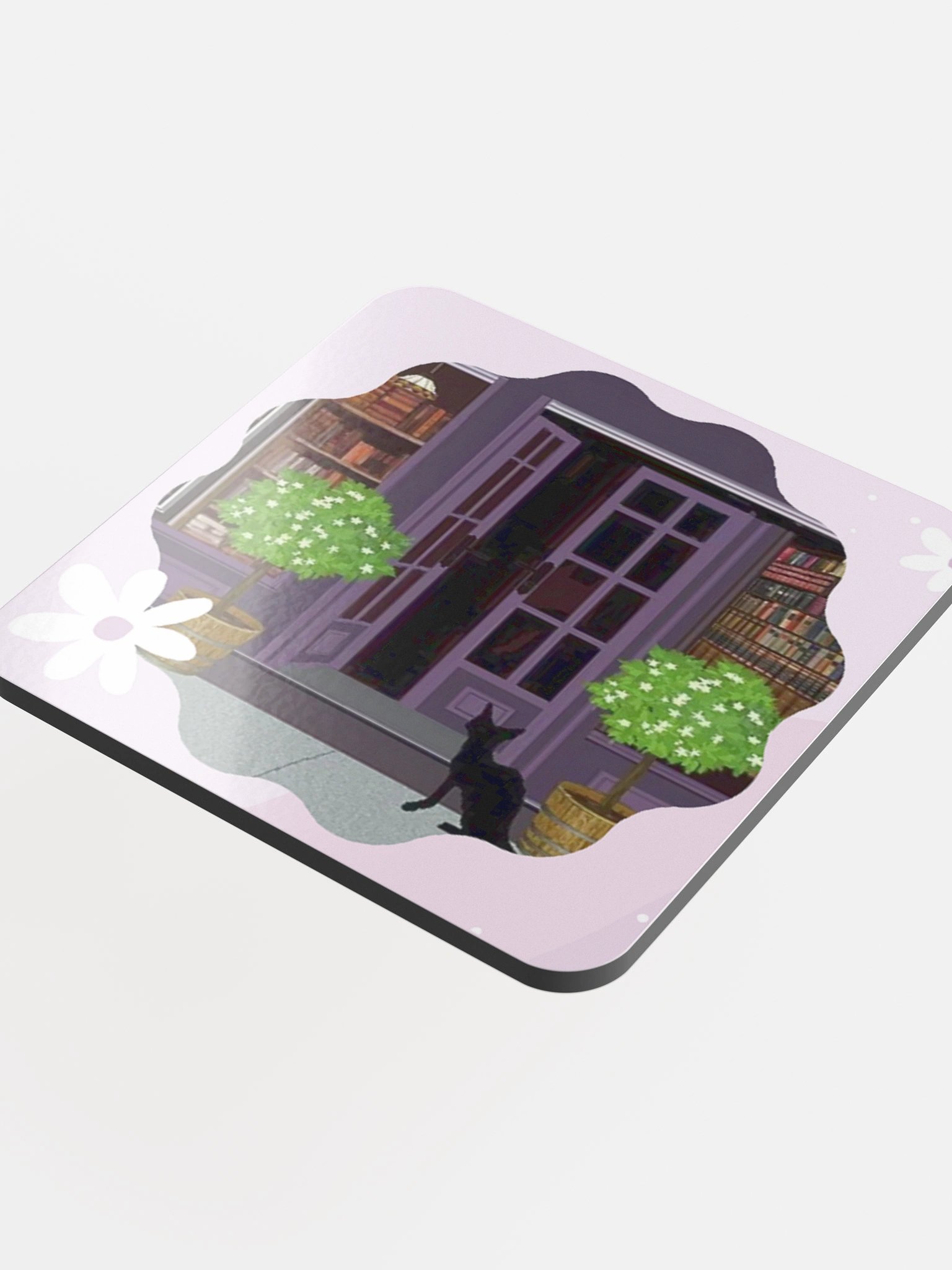 Lavender Cottage BookShop Coaster product image (4)