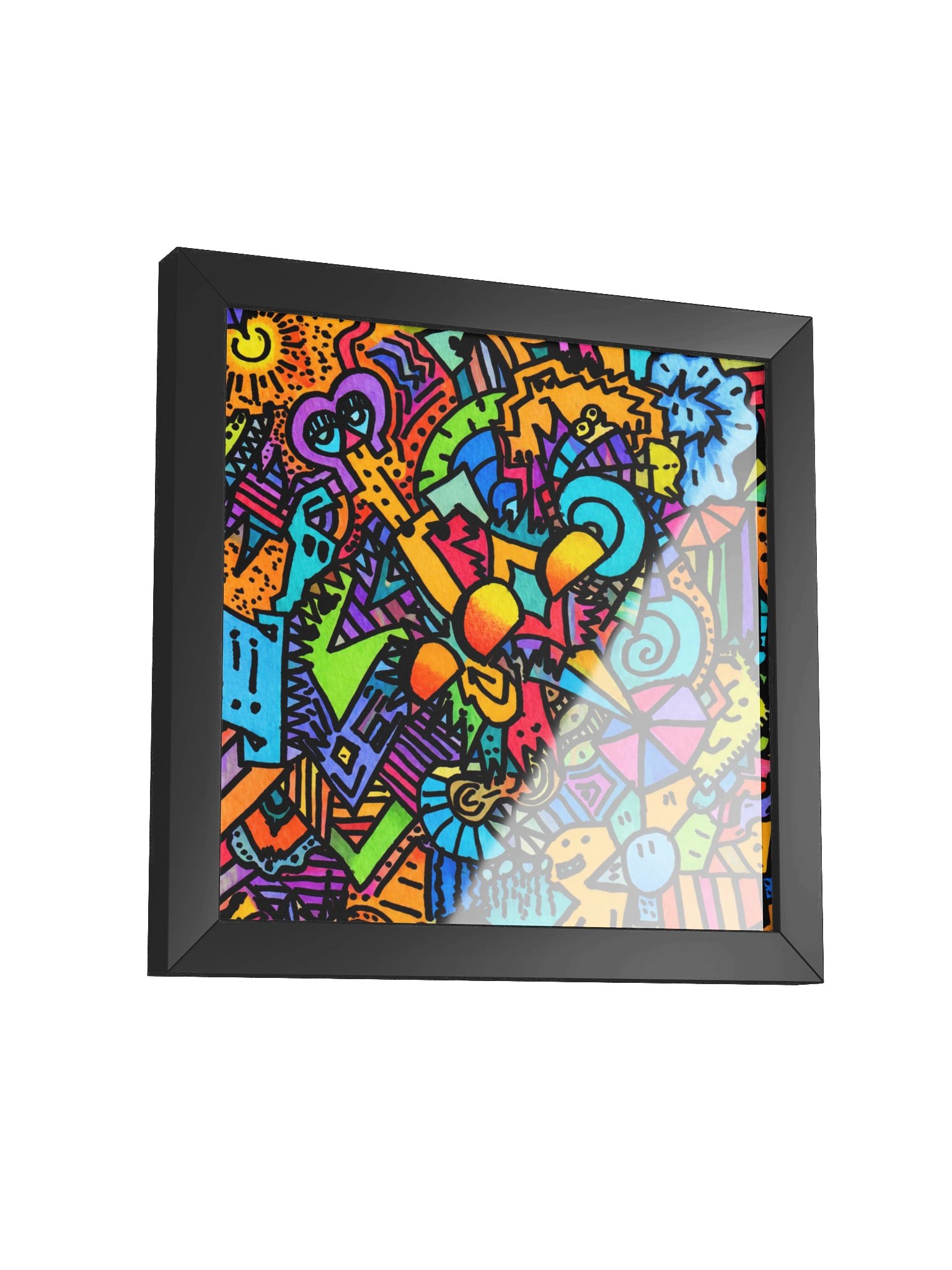#5 The Three Amigos - Framed Square product image (2)