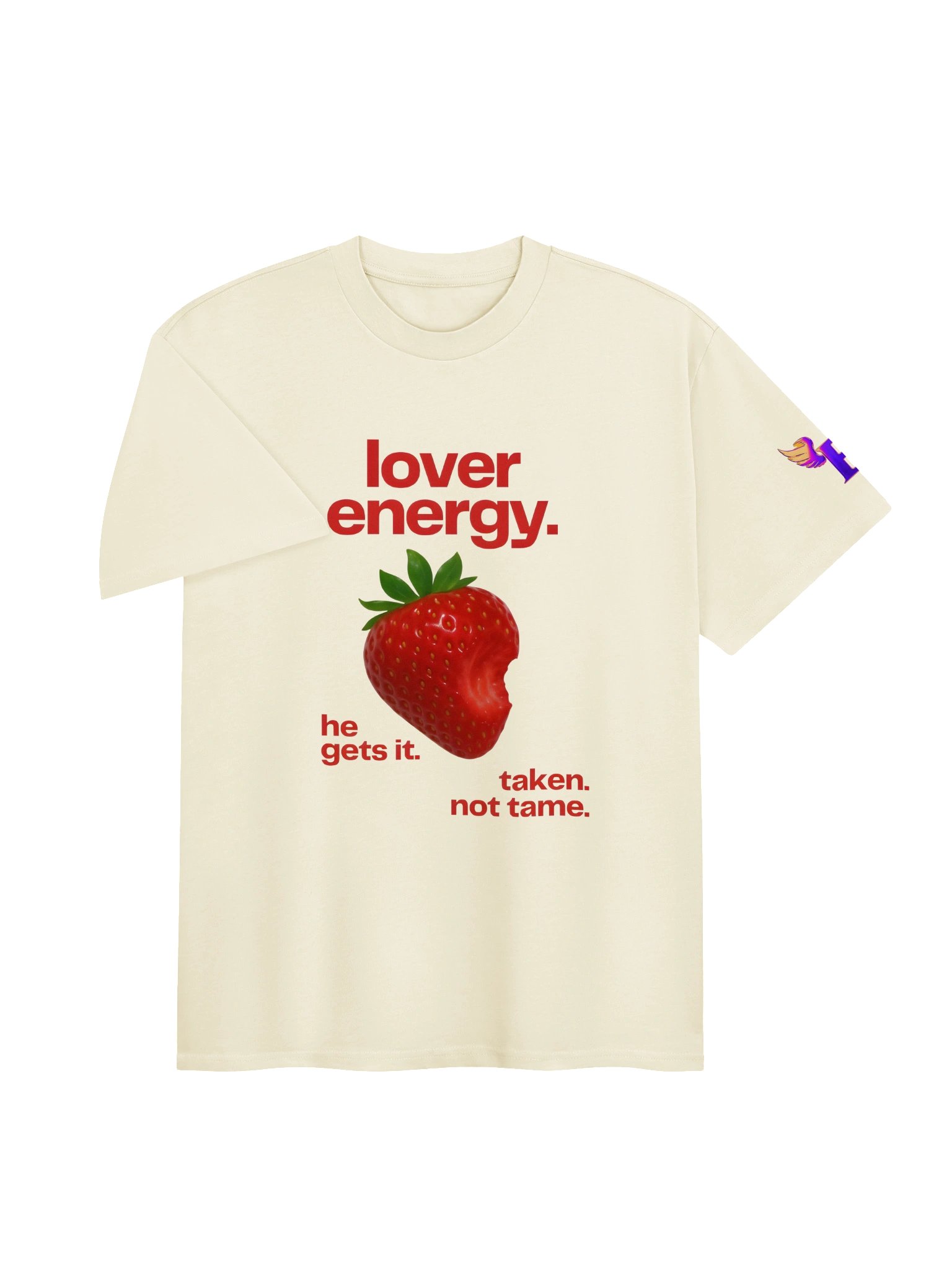 Taken, Not Tame Strawberry Tee product image (3)