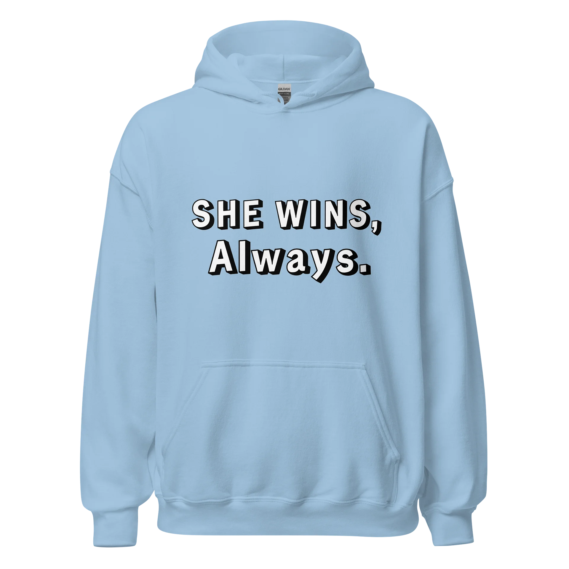 She Wins, Always Hoodie product image (1)