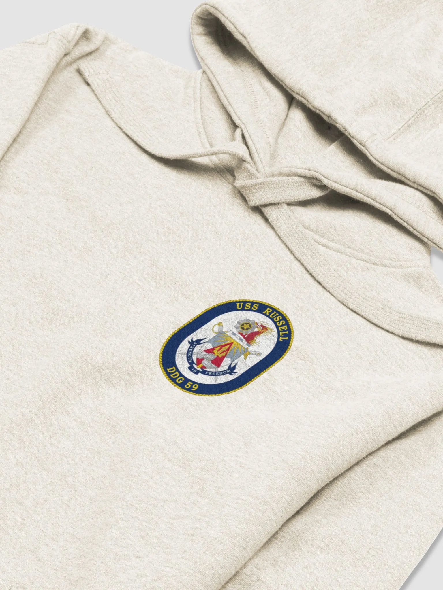USS Russell DDG 59: Hooded Sweatshirt product image (23)