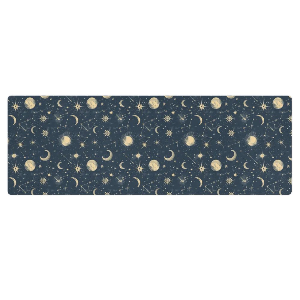 Starry Night Yoga Mat by Treasure Pie product image (1)
