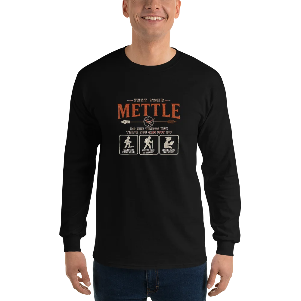 Test Your Mettle Long Sleeve T-Shirt product image (1)