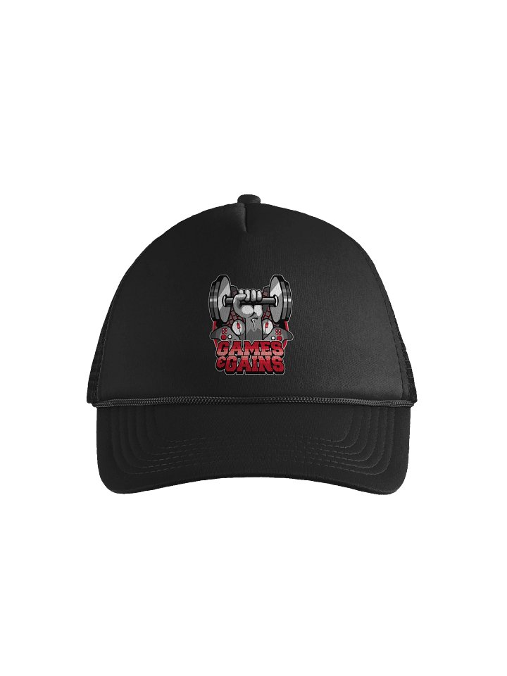 Games and Gains Foam Trucker Hat product image (9)