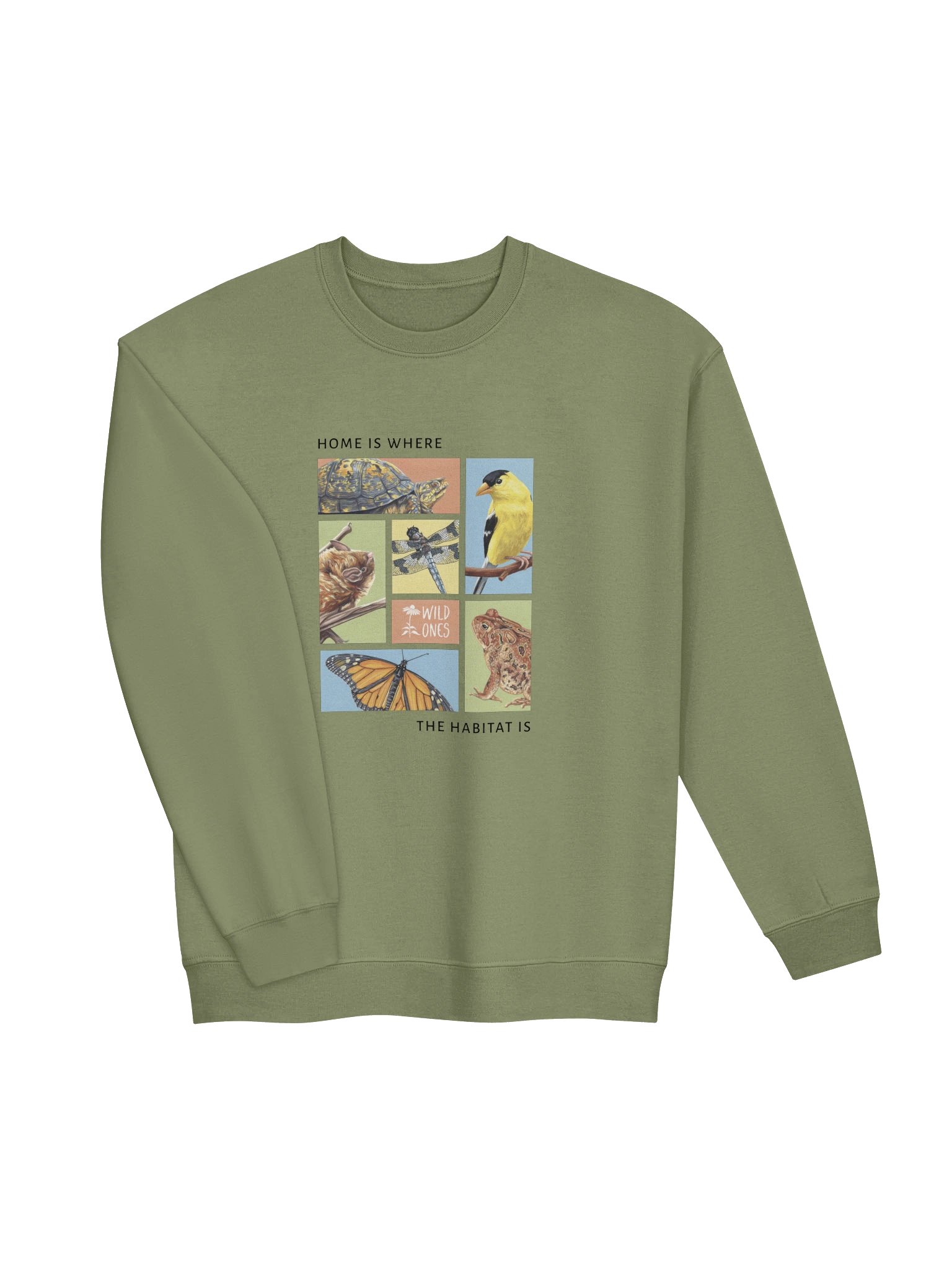 Home is Where the Habitat Is (Crewneck Sweatshirt) product image (3)