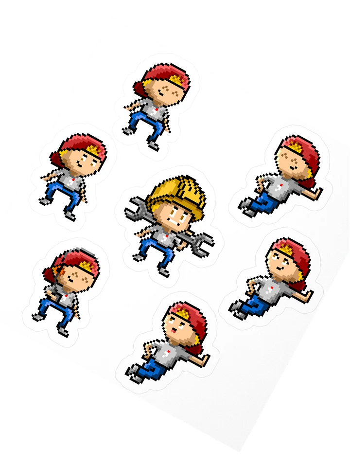 Mini Retro Sticker Sheet product image (2)