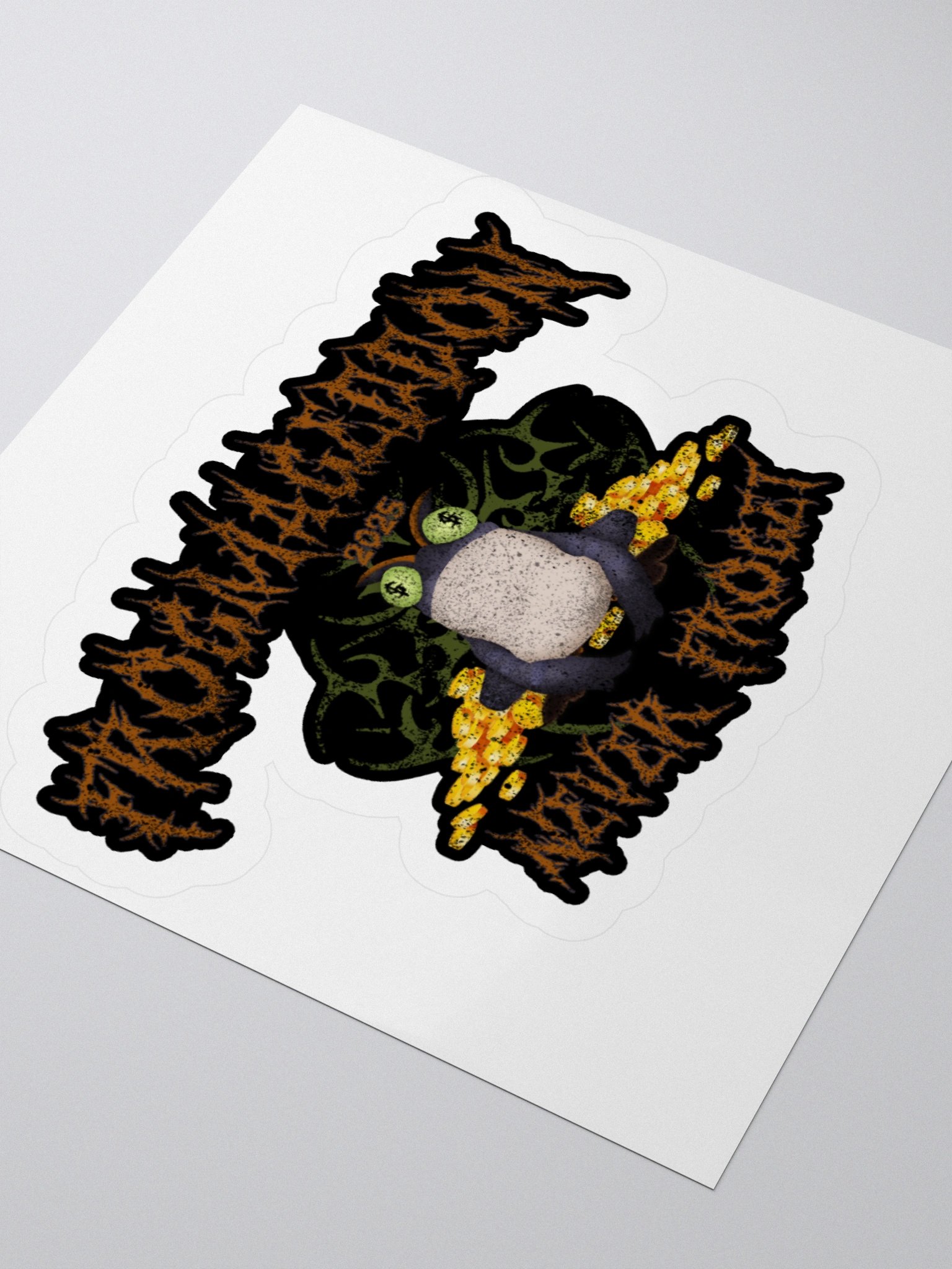 Frogmageddon Sticker - Never Froget Collection product image (3)