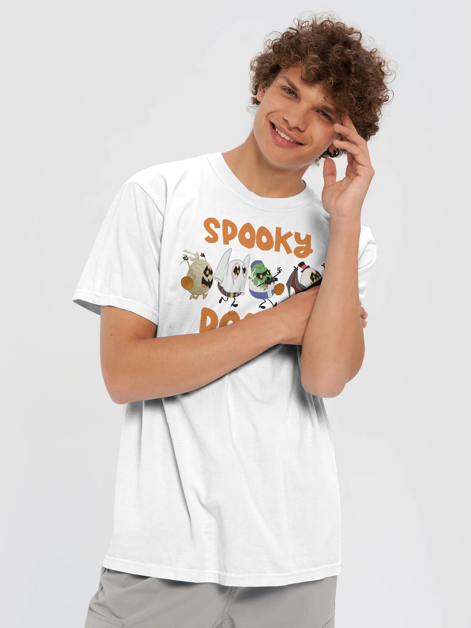 Spooky Dooky Eggs Heavyweight T-Shirt product image (60)