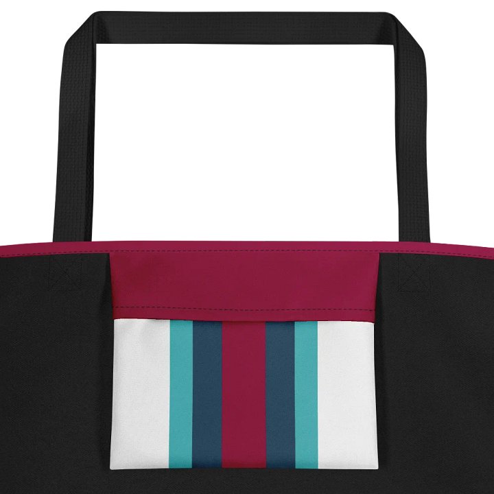 Vibrant Stripes All-Over Tote Bag product image (2)