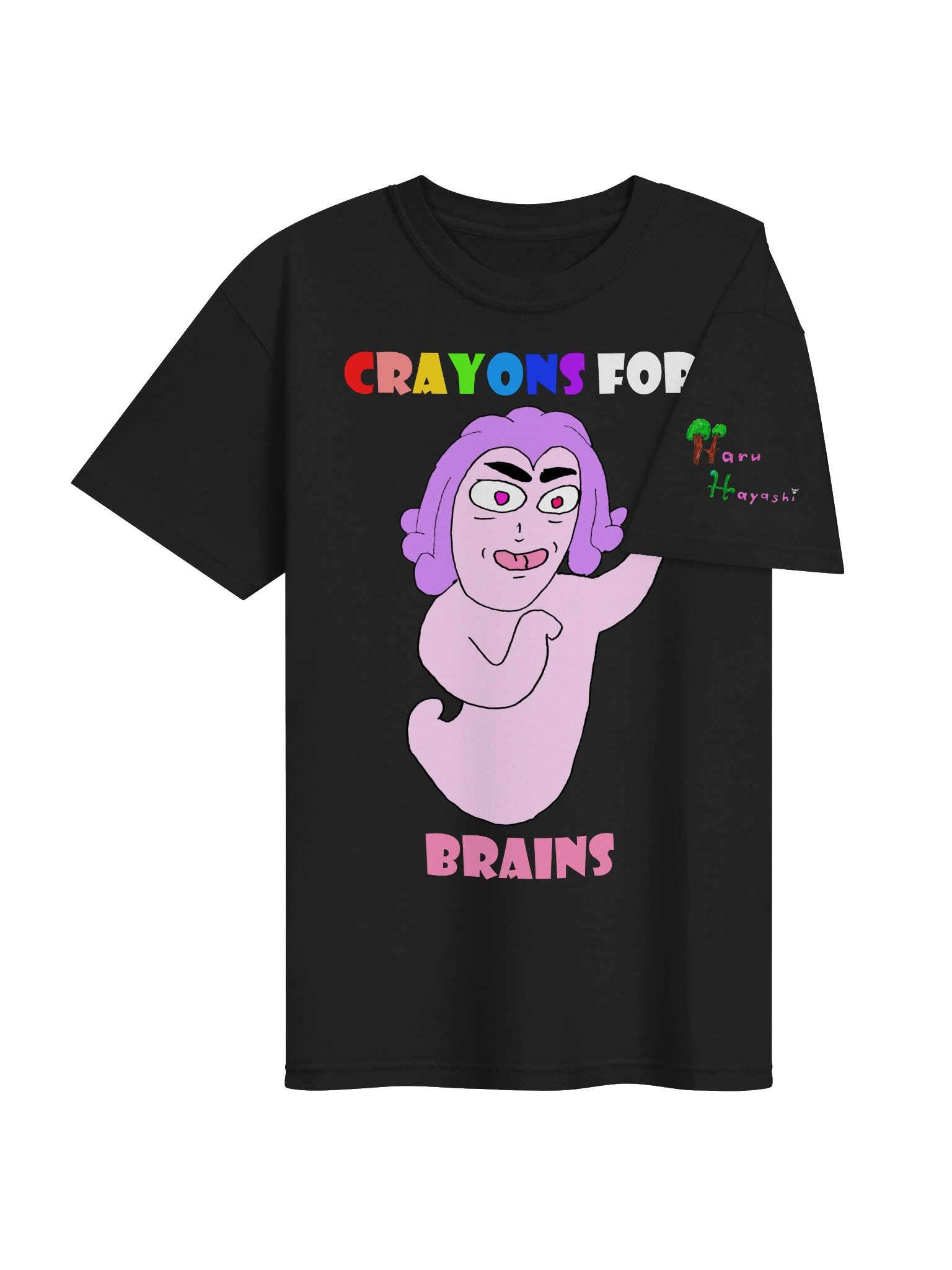 Crayons for Brains Tee product image (27)