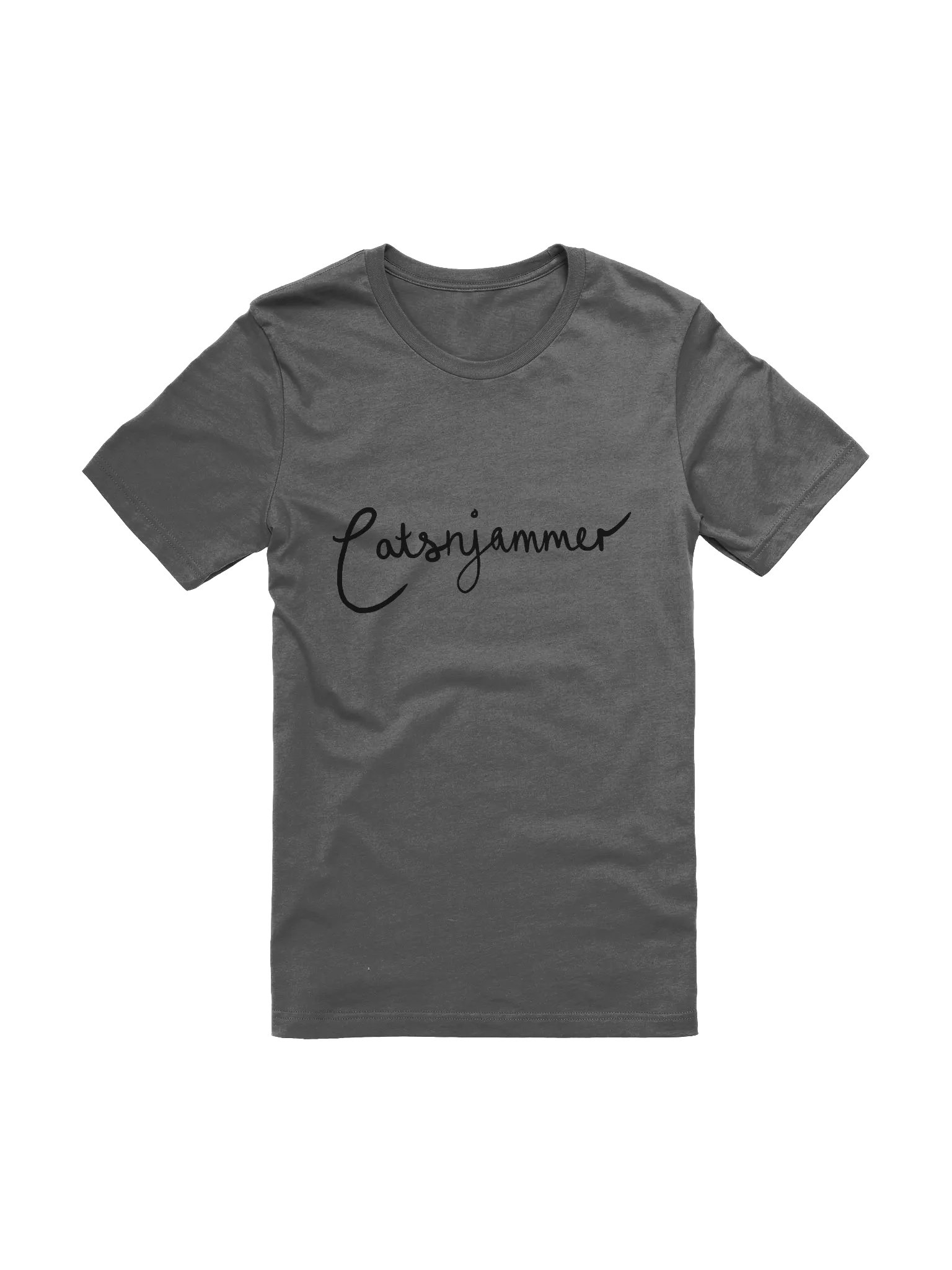 Catsnjammer Script Logo T Shirt - Muted product image (1)