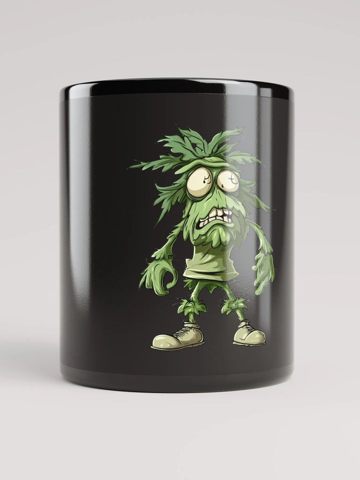 Anxious Weed Plant Cartoon Mug product image (1)