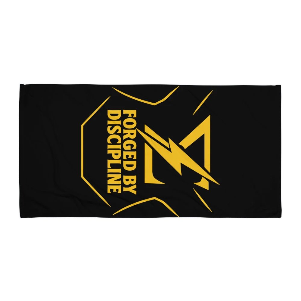 Forged By Discipline Towel – Strength, Focus, Resilience product image (1)
