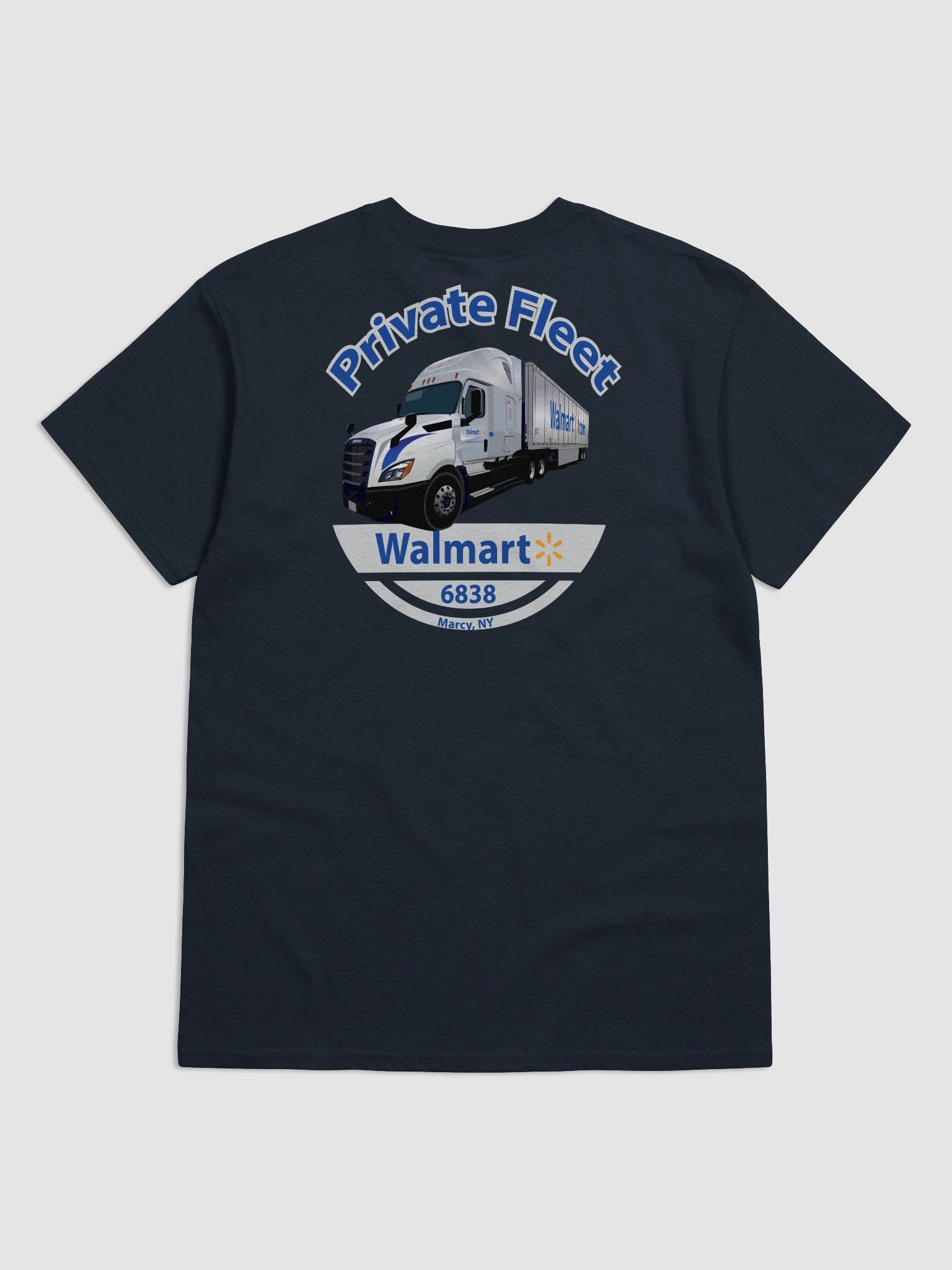 6838 Marcy Walmart Private Fleet tshirt product image (1)