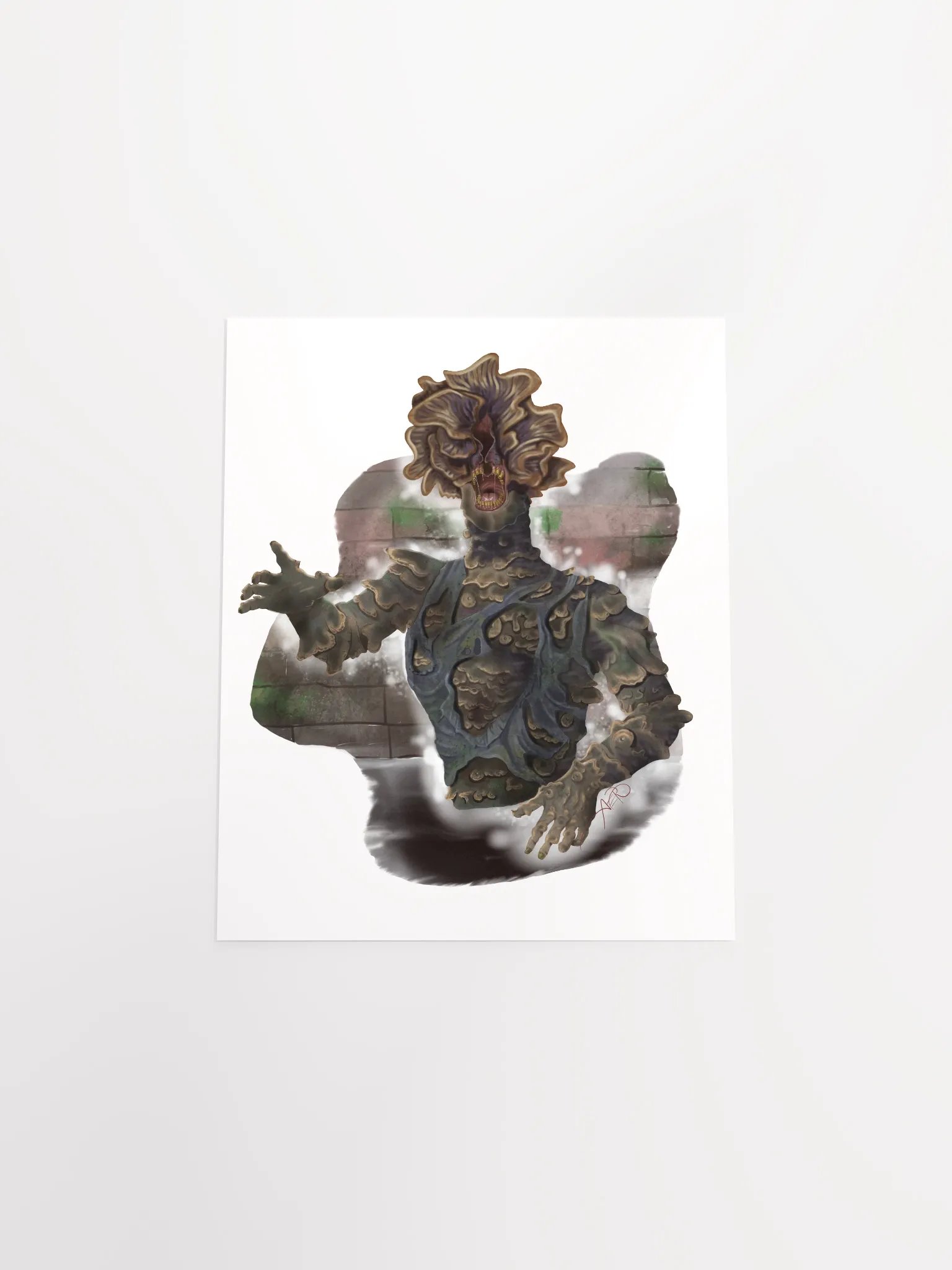 Cordyceps on White Print product image (4)