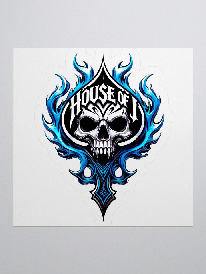 House of J Logo Kiss Cut Sticker product image (2)