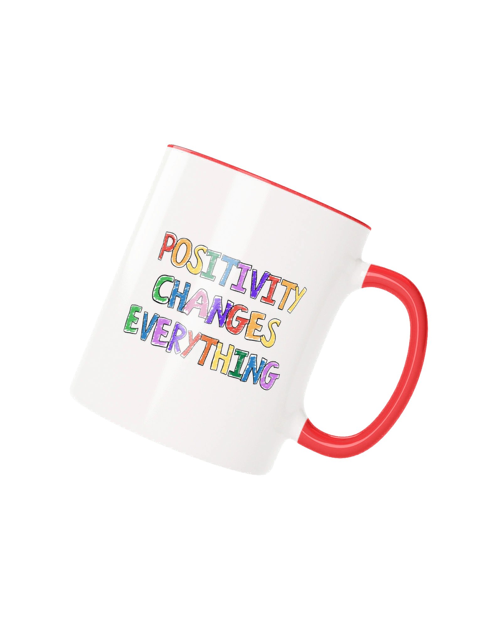 Positivity Changes Everything Crayon Mug product image (2)