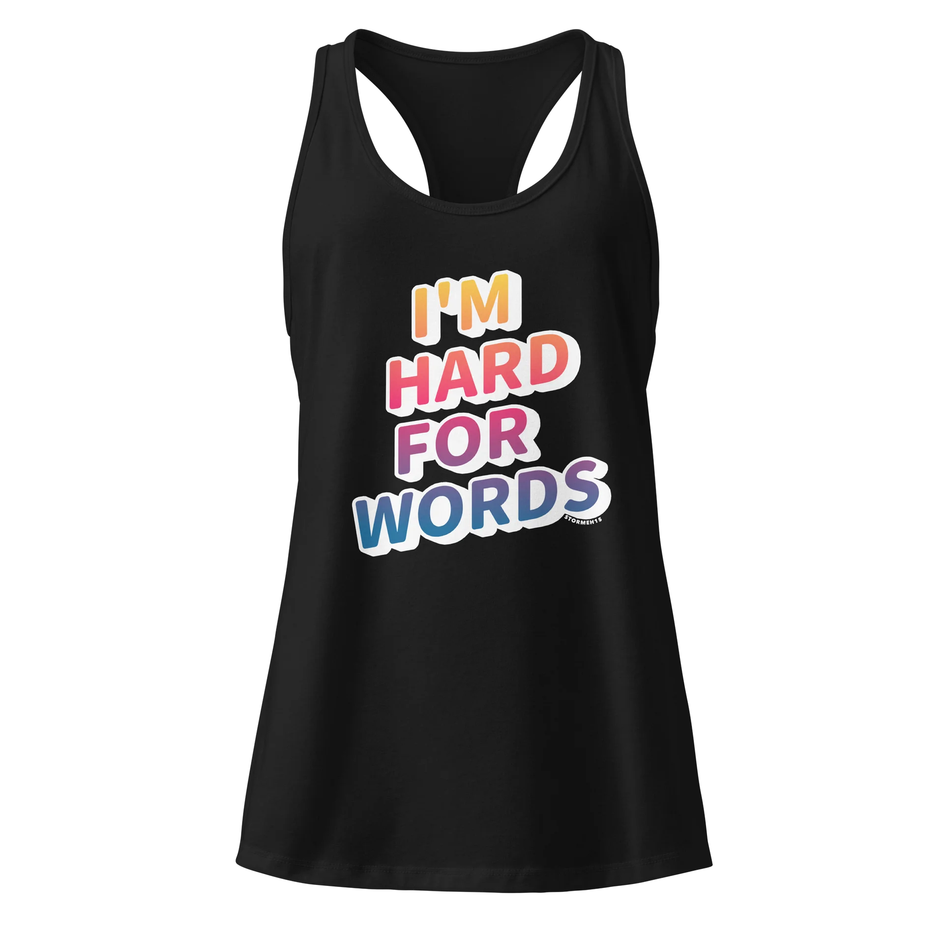Hard For Words Tank | US Only product image (1)