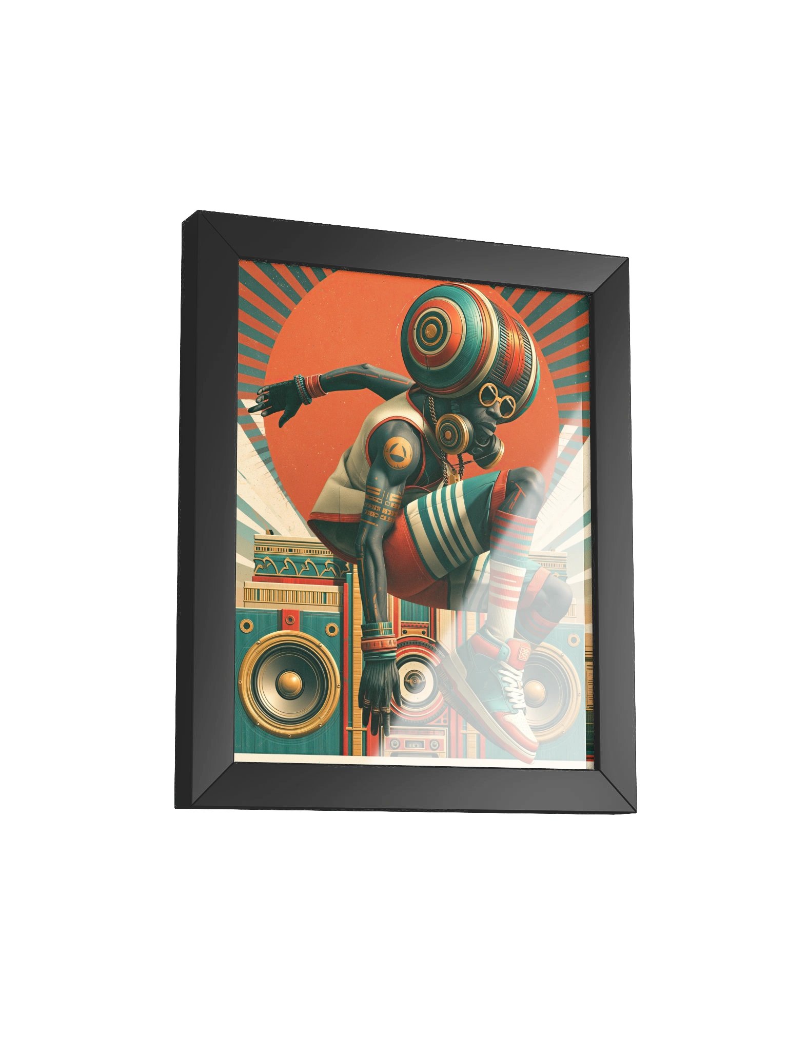 Uprock · Past Forward No. 3 | Framed Art Print | Originology | Black History X product image (2)