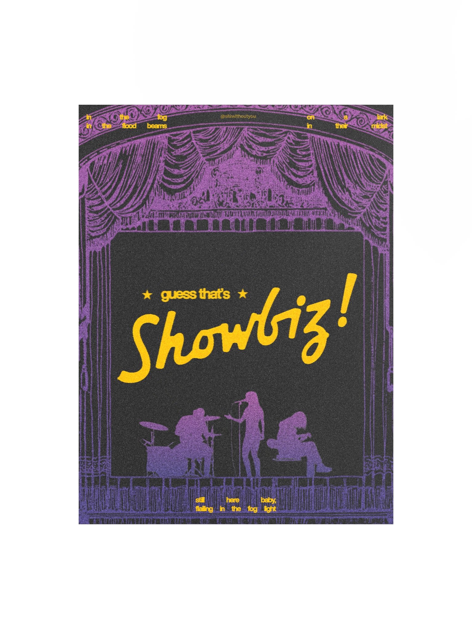 showbiz poster product image (2)