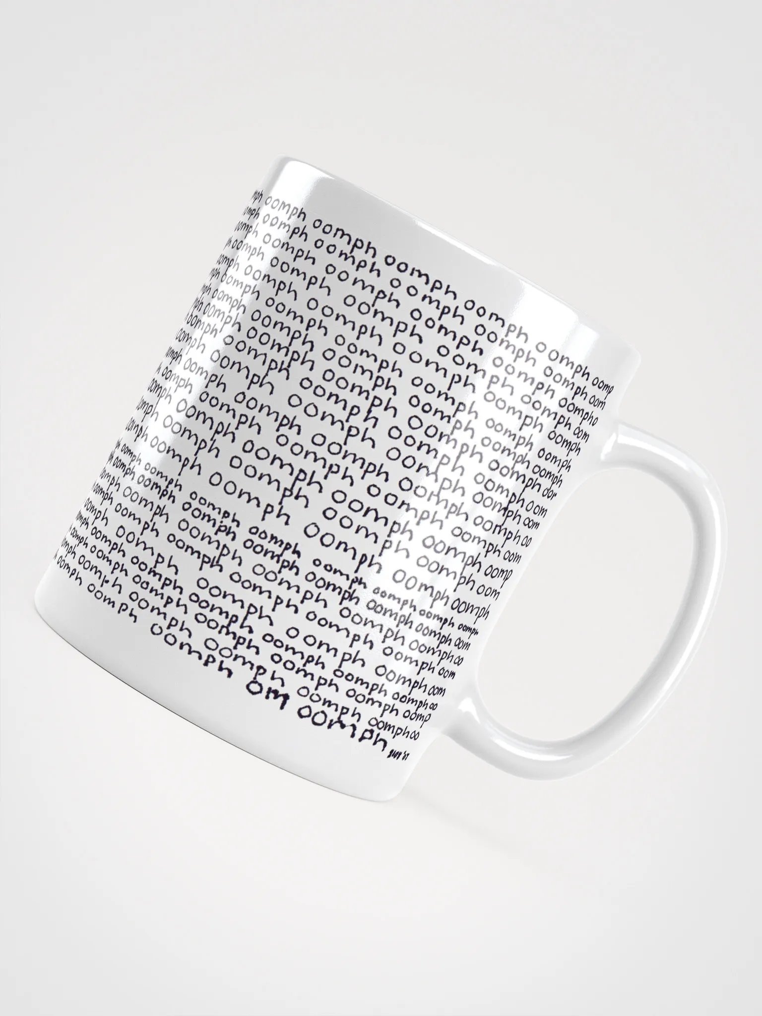 Oomph White Glossy Mug product image (6)