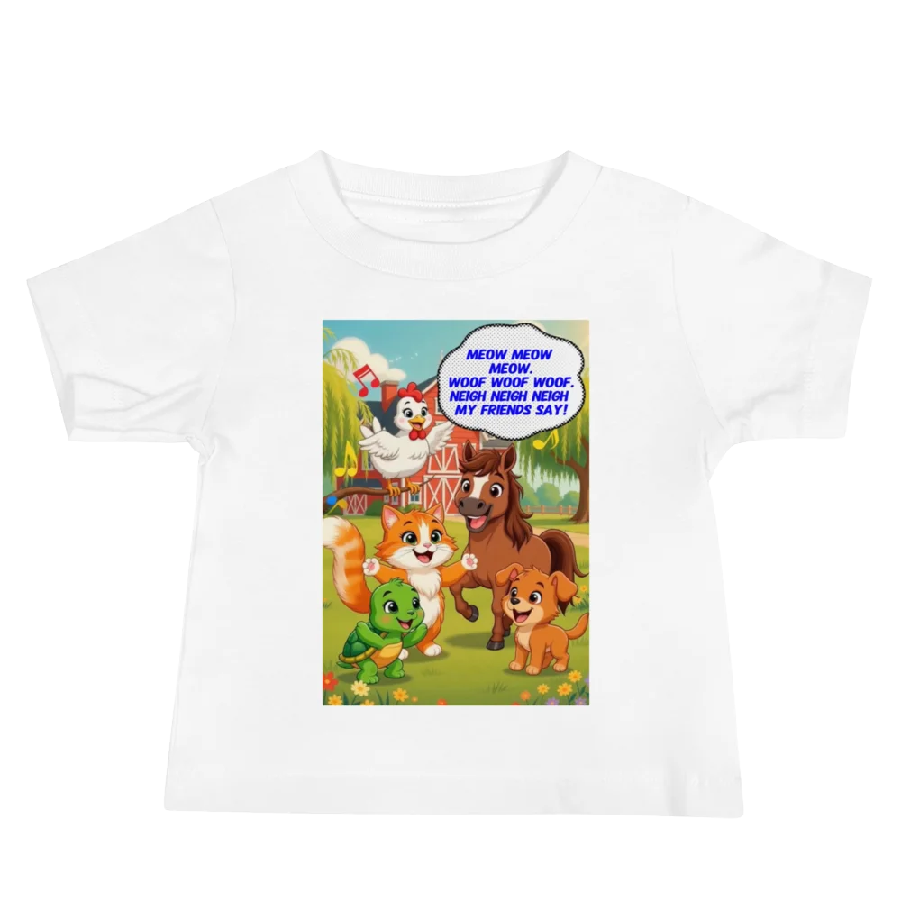 Farm Friends Sing-Along Baby Tee product image (2)