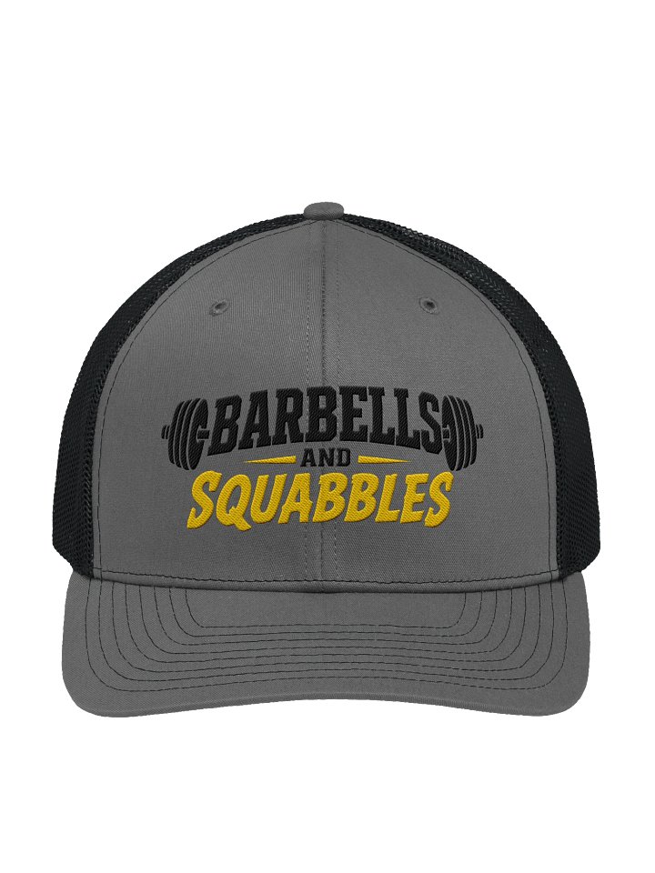 Black & Yellow Logo Trucker Hat product image (1)