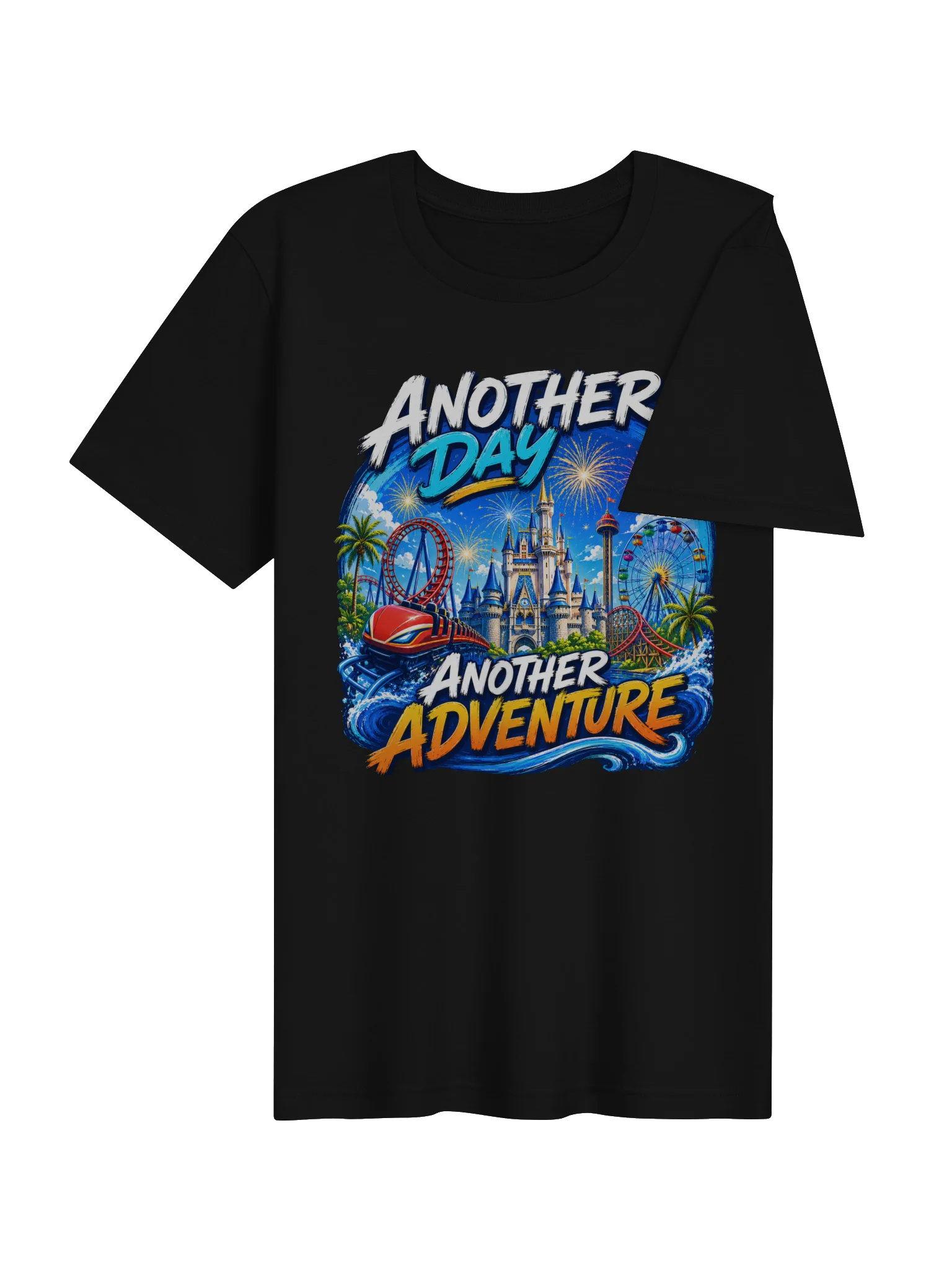 Another Day, Another Adventure Theme Park T-Shirt product image (4)