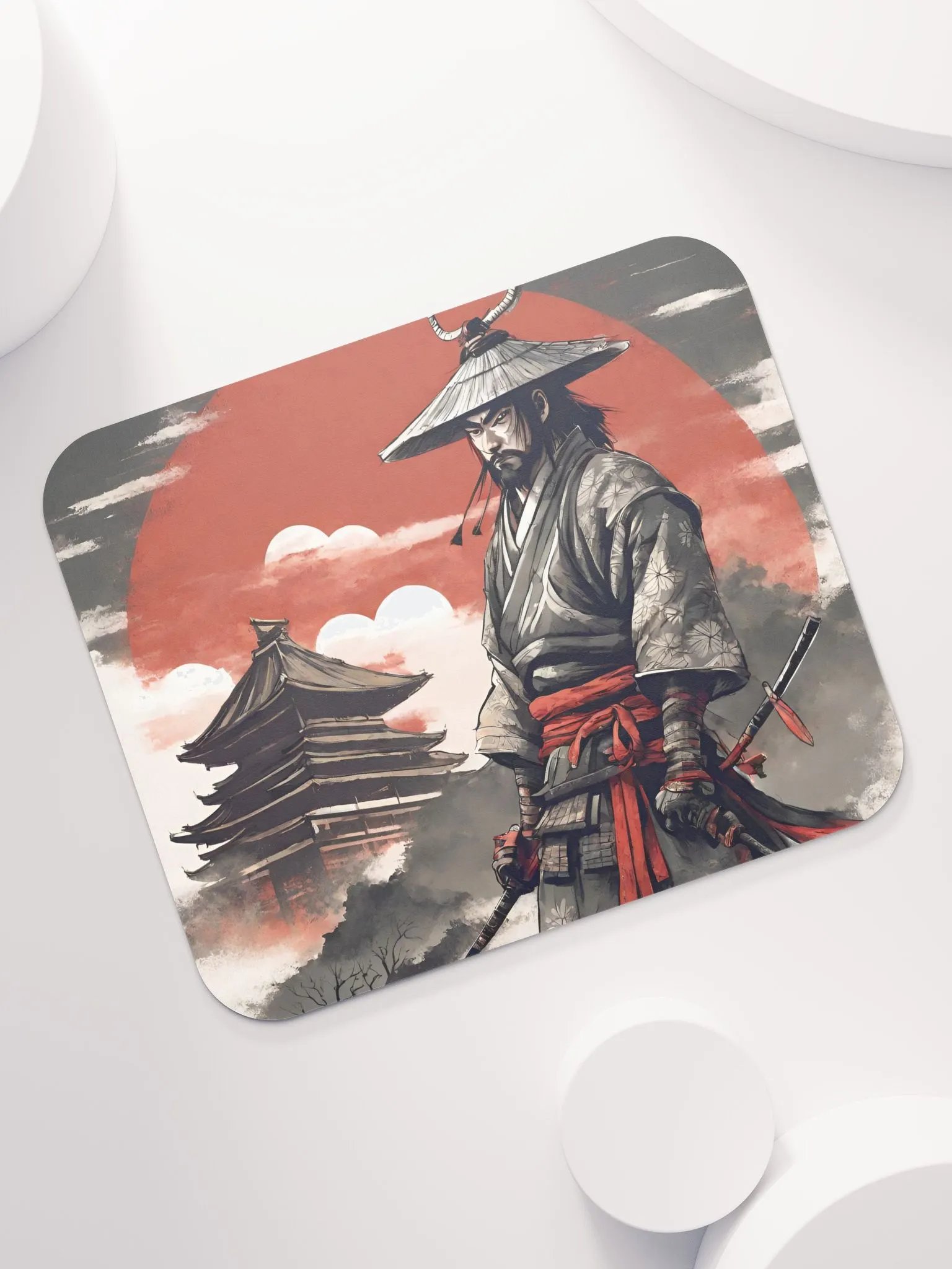 Samurai Warrior Mouse Mat product image (2)