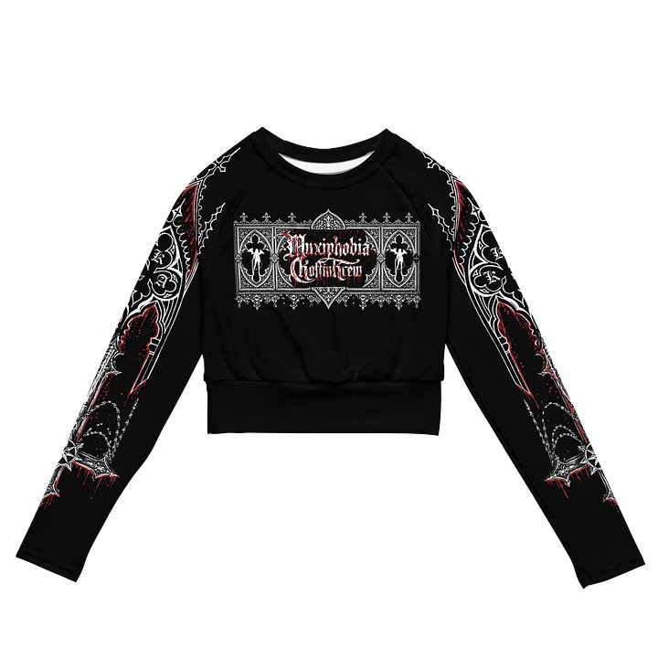 MuxiPhobia L/S Crop Top product image (1)