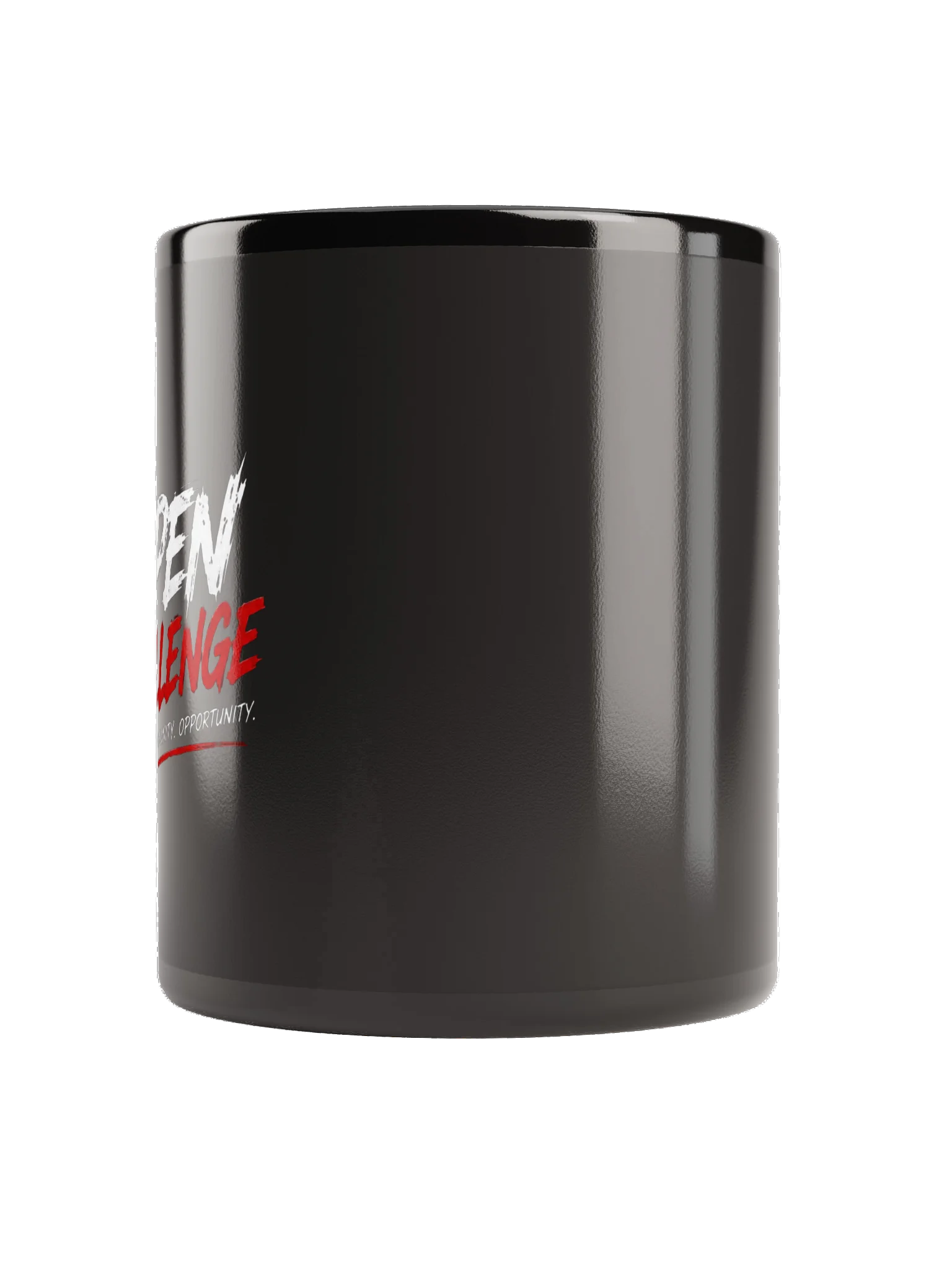 Open Challenge Logo Black Mug product image (4)