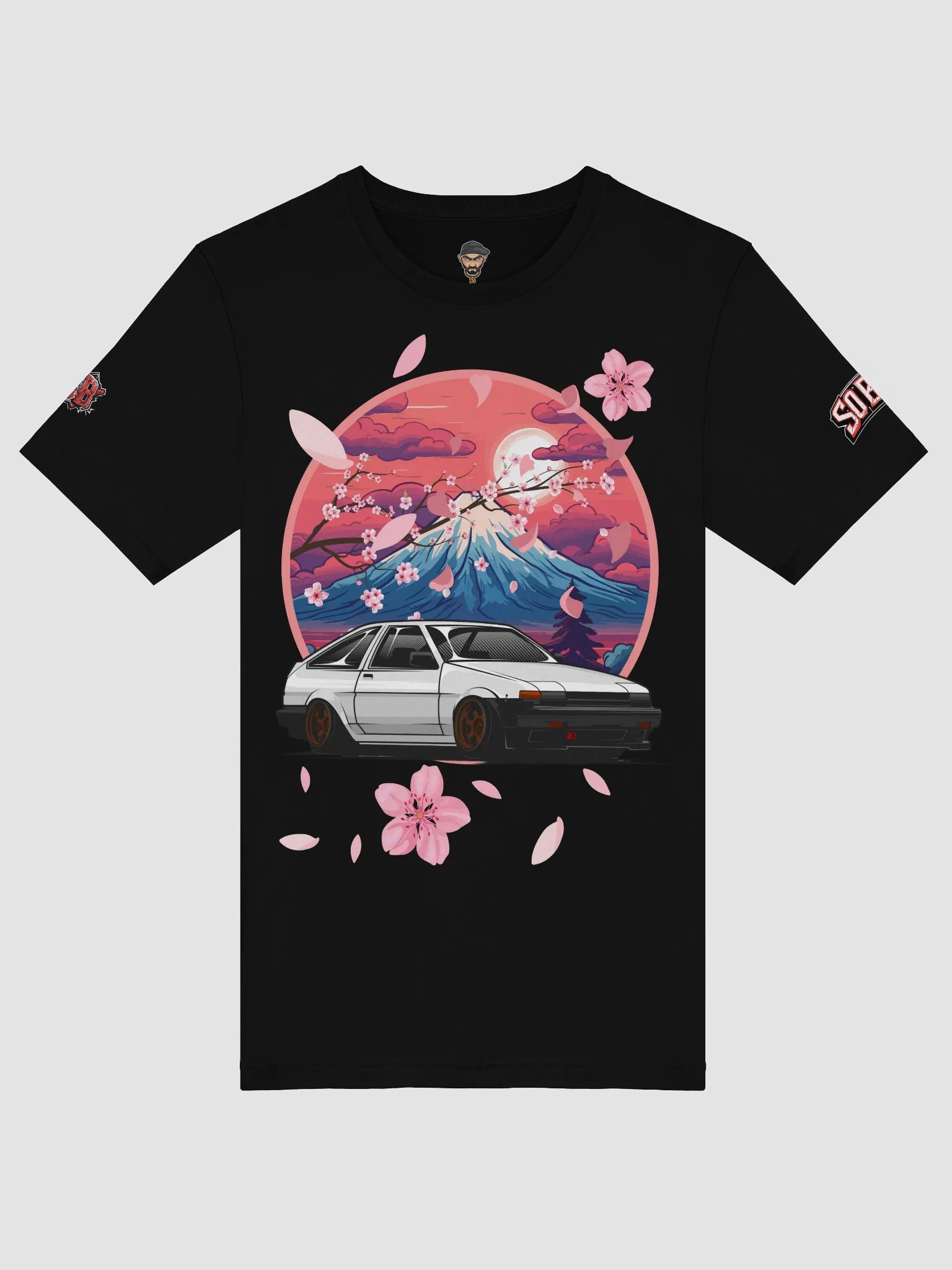Toyota AE86 Trueno Levin TRD Mount Fuji Tee product image (9)