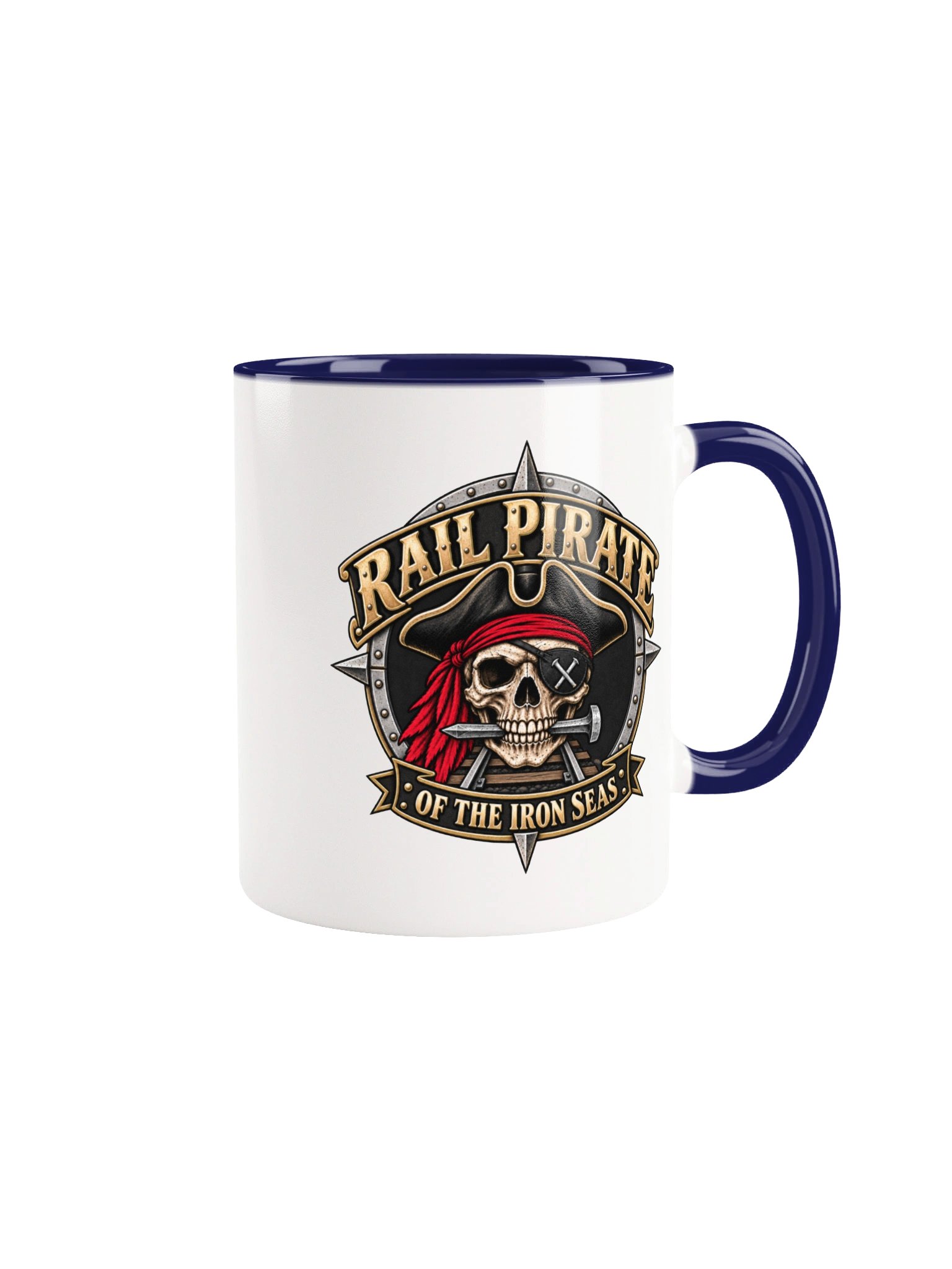 Rail Pirate™ Compass Crest Mug product image (1)