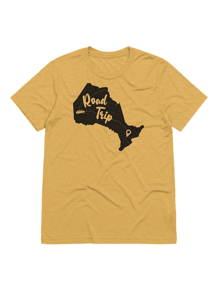 The Road Trip Ontario Map Graphic Tee product image (1)