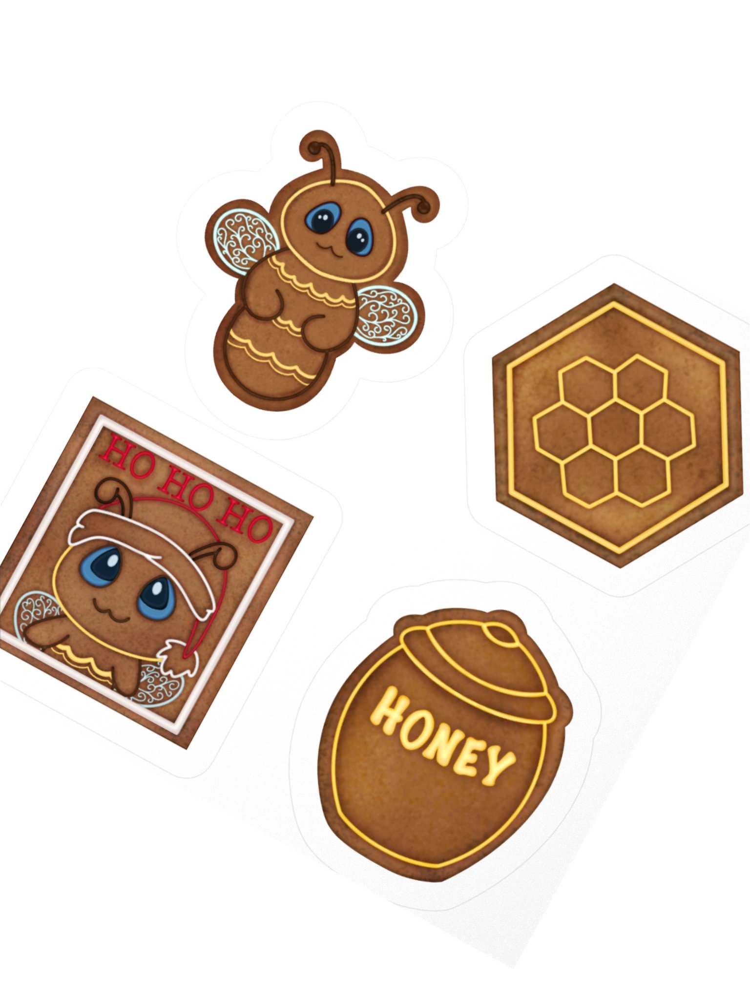 Gingerbee Sticker Sheet product image (4)