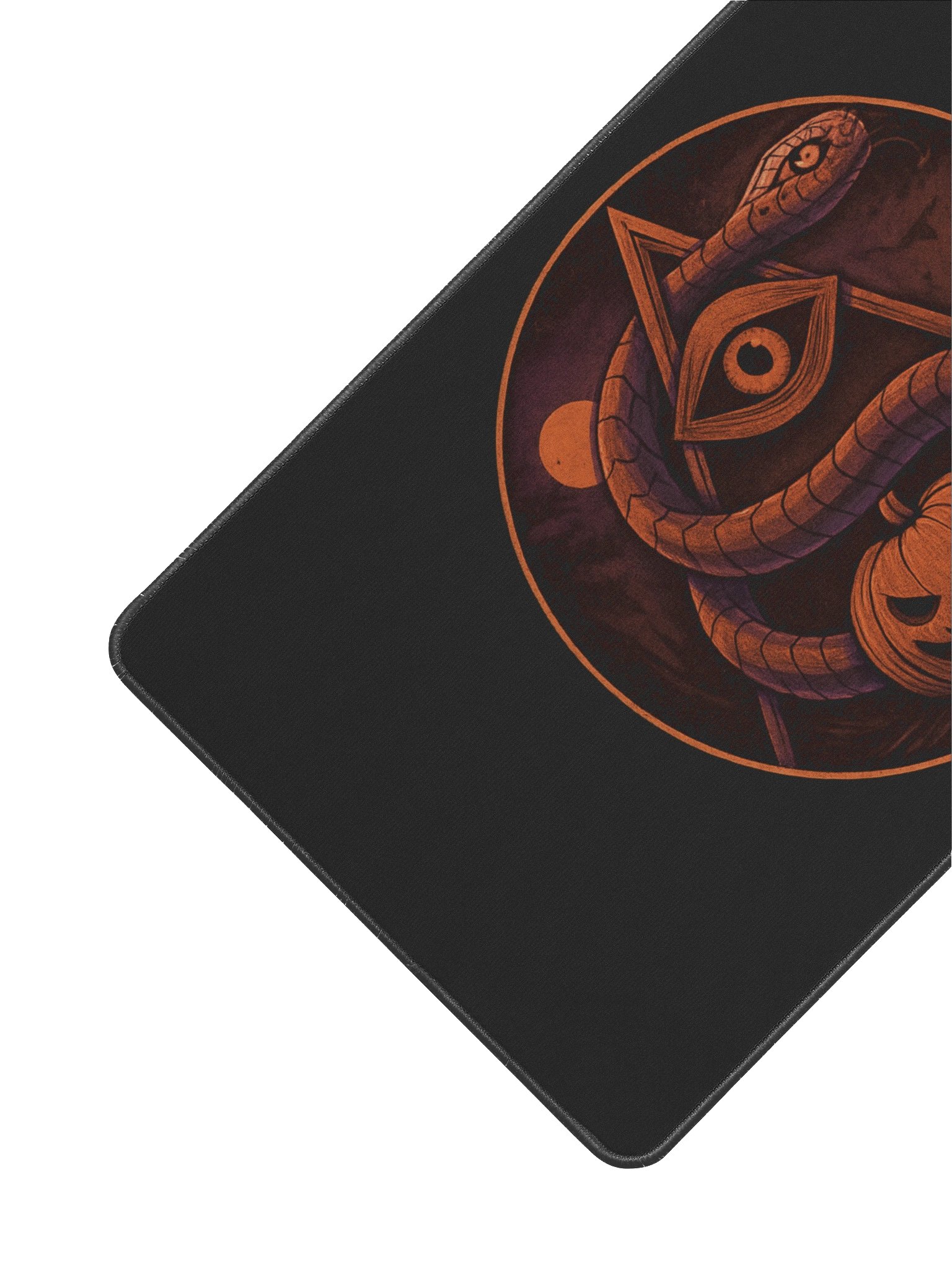 MIDNIGHT HARVEST DESK MAT – 12"x22" [BLACK BACKGROUND] product image (2)