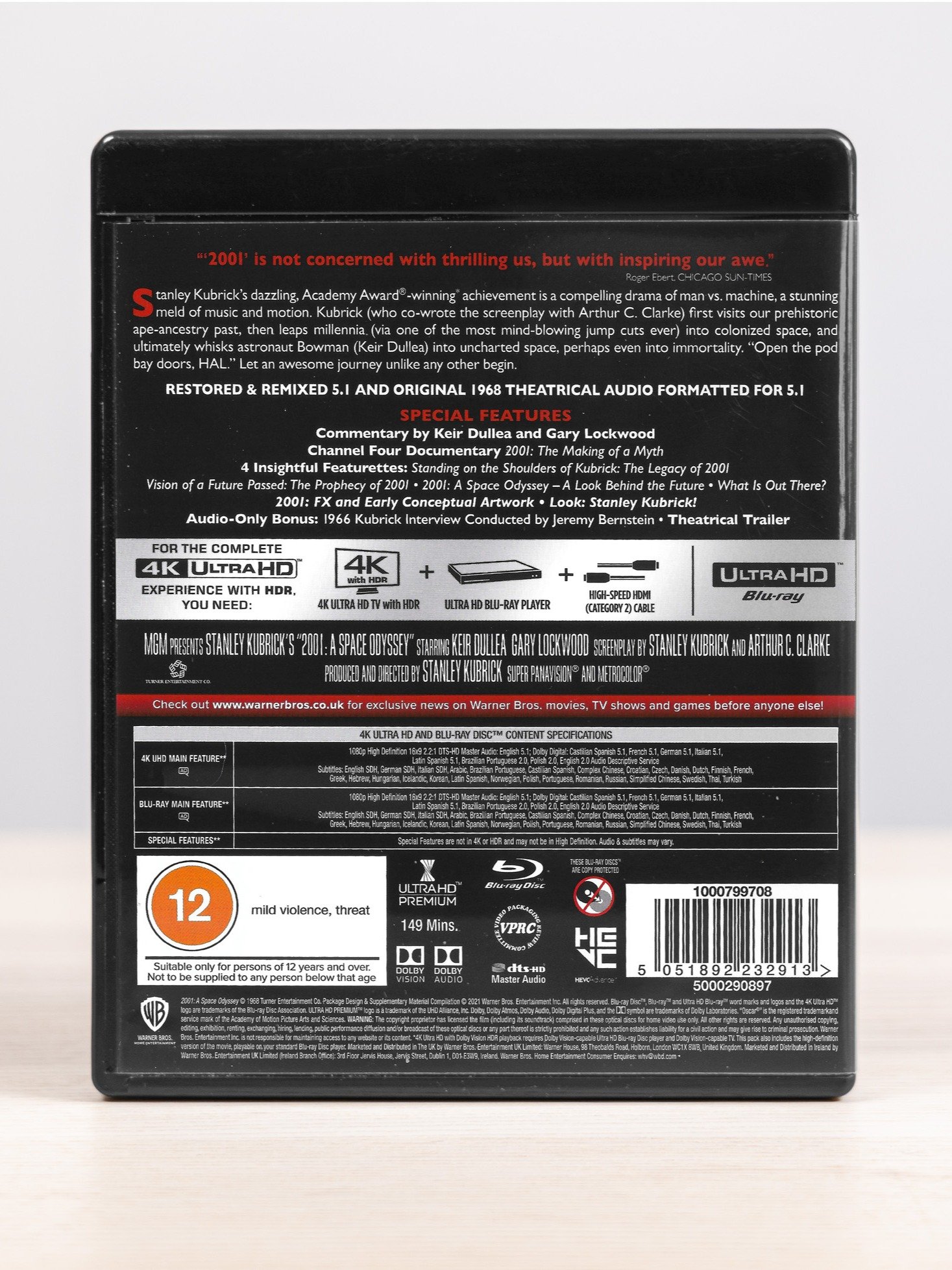 4K UHD Blu-ray Mockup PSD Template - High-Resolution & Easy to Edit product image (6)