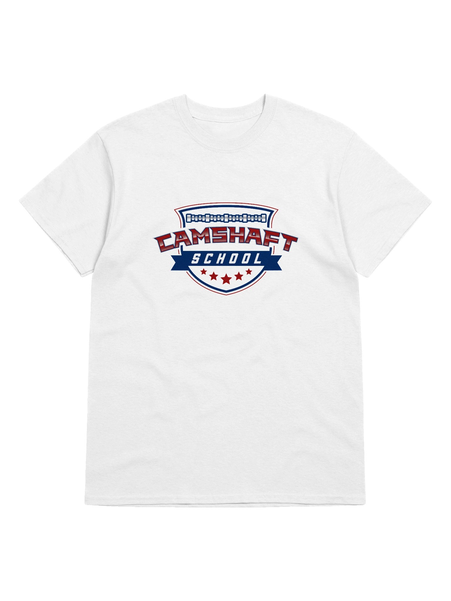 T-shirt - Red White and Blue on White product image (5)