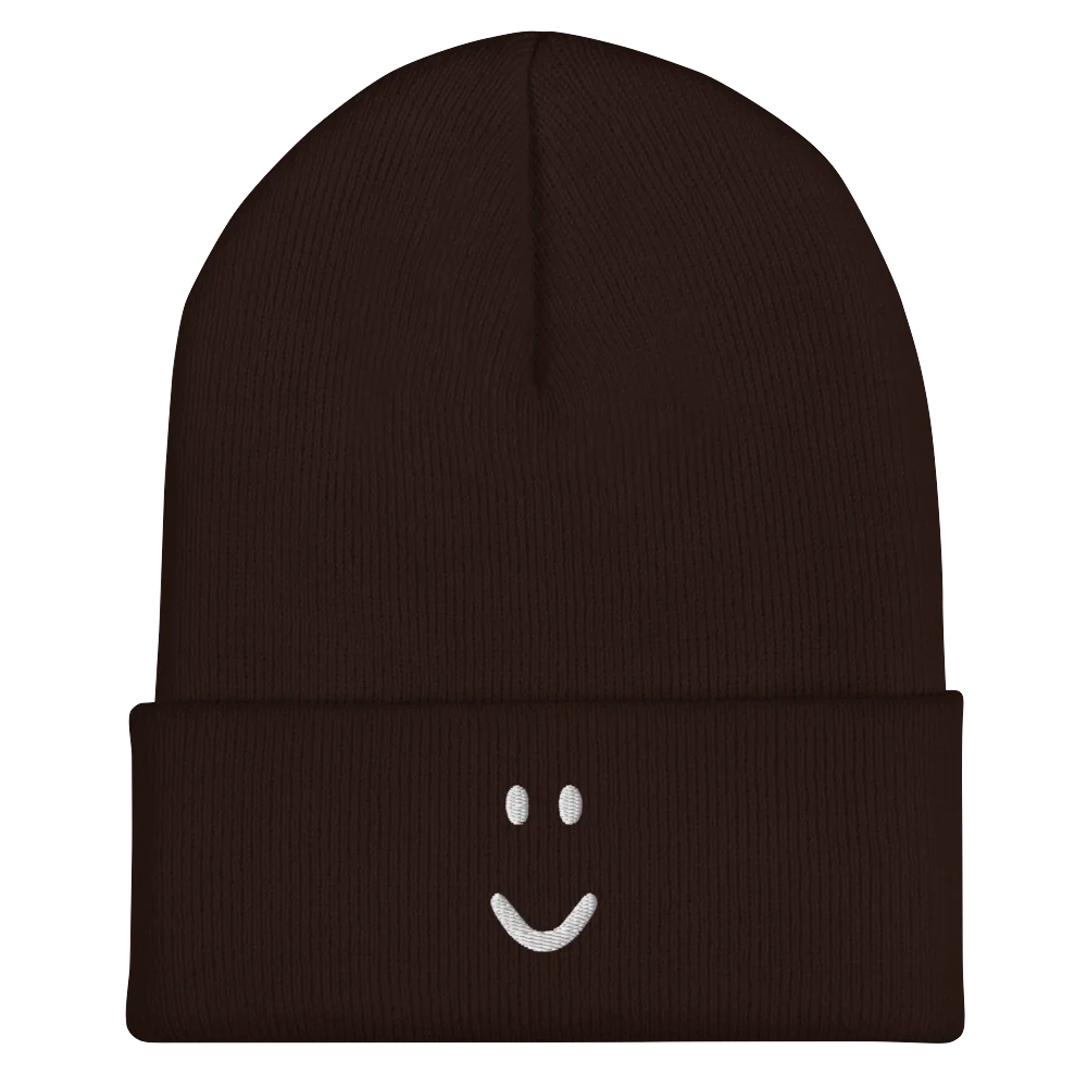 DEFAULT FACE CUFFED BEANIE product image (1)