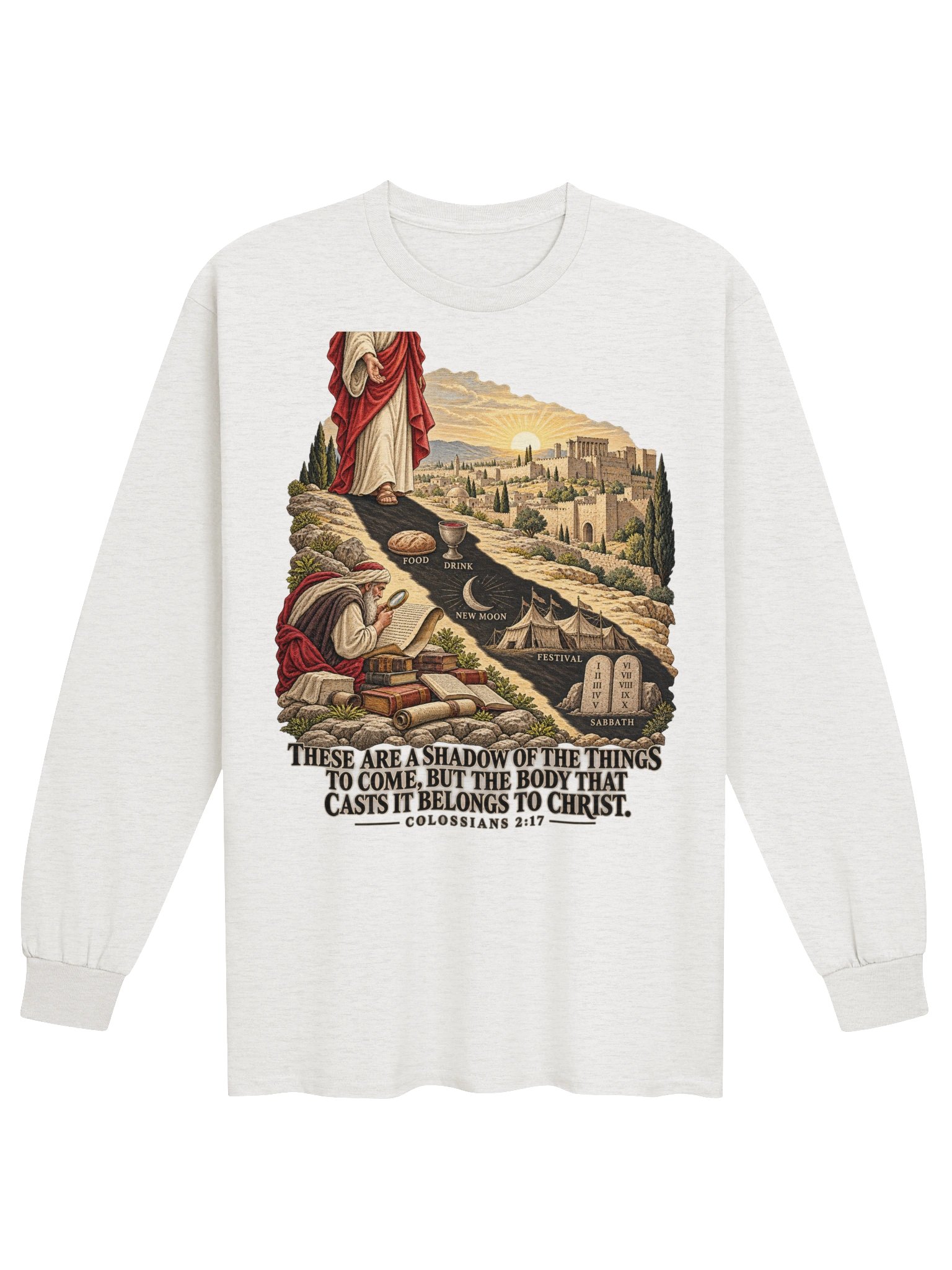 Body and Shadow long sleeve tee product image (33)