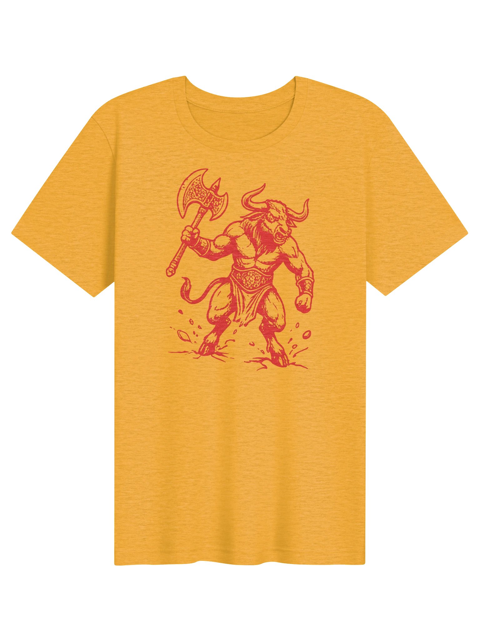 Angry Medieval Minotaur Tee product image (1)