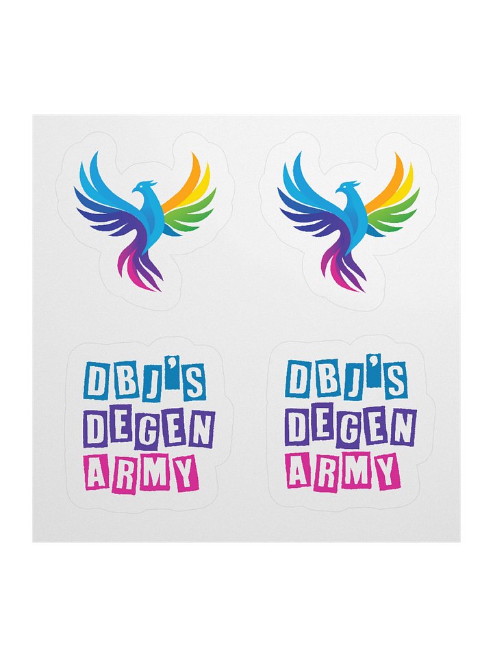 Degen Army Vinyl Stickers product image (4)