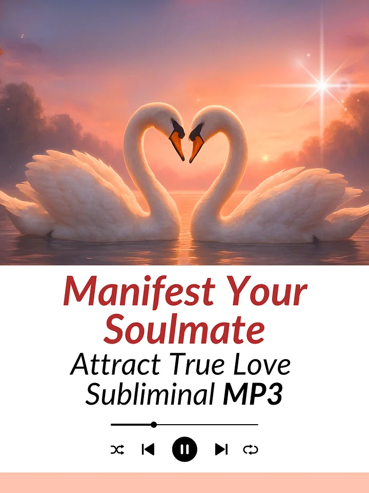 Manifest Your Soulmate & Attract True Love Subliminal | MP3 Audio Download product image (1)