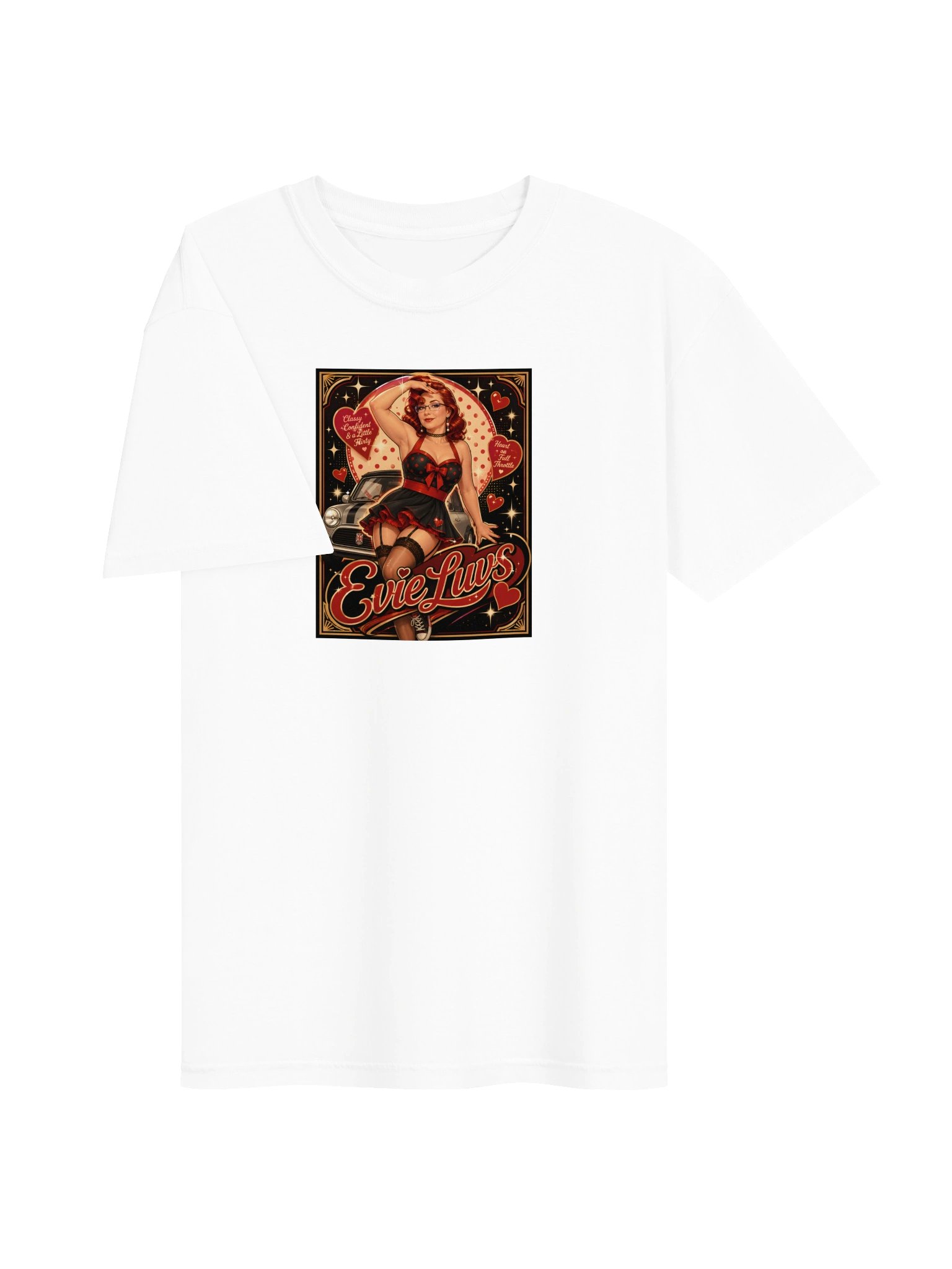 Pin-Up Graphic Heavyweight Tee product image (3)