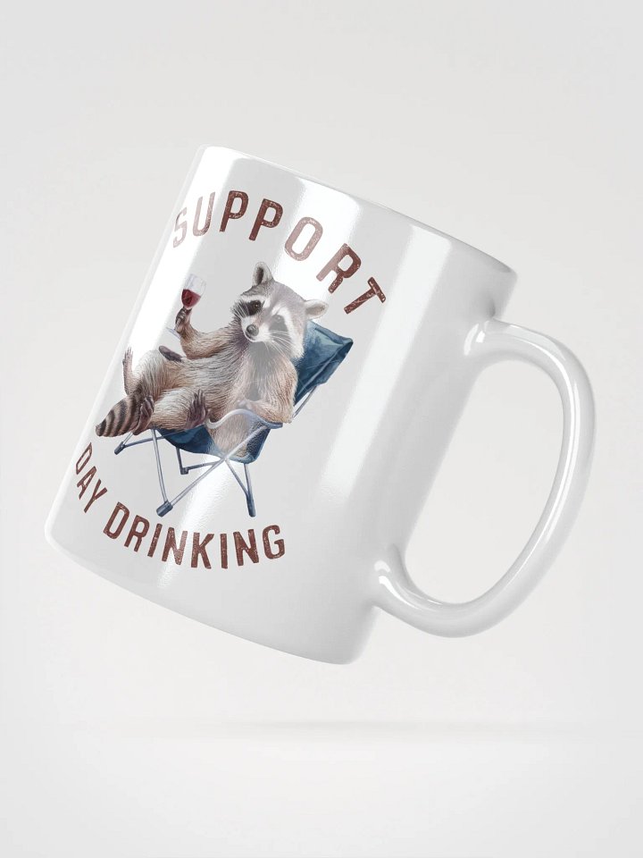 Laid-Back Raccoon Day Drinking Mug product image (6)