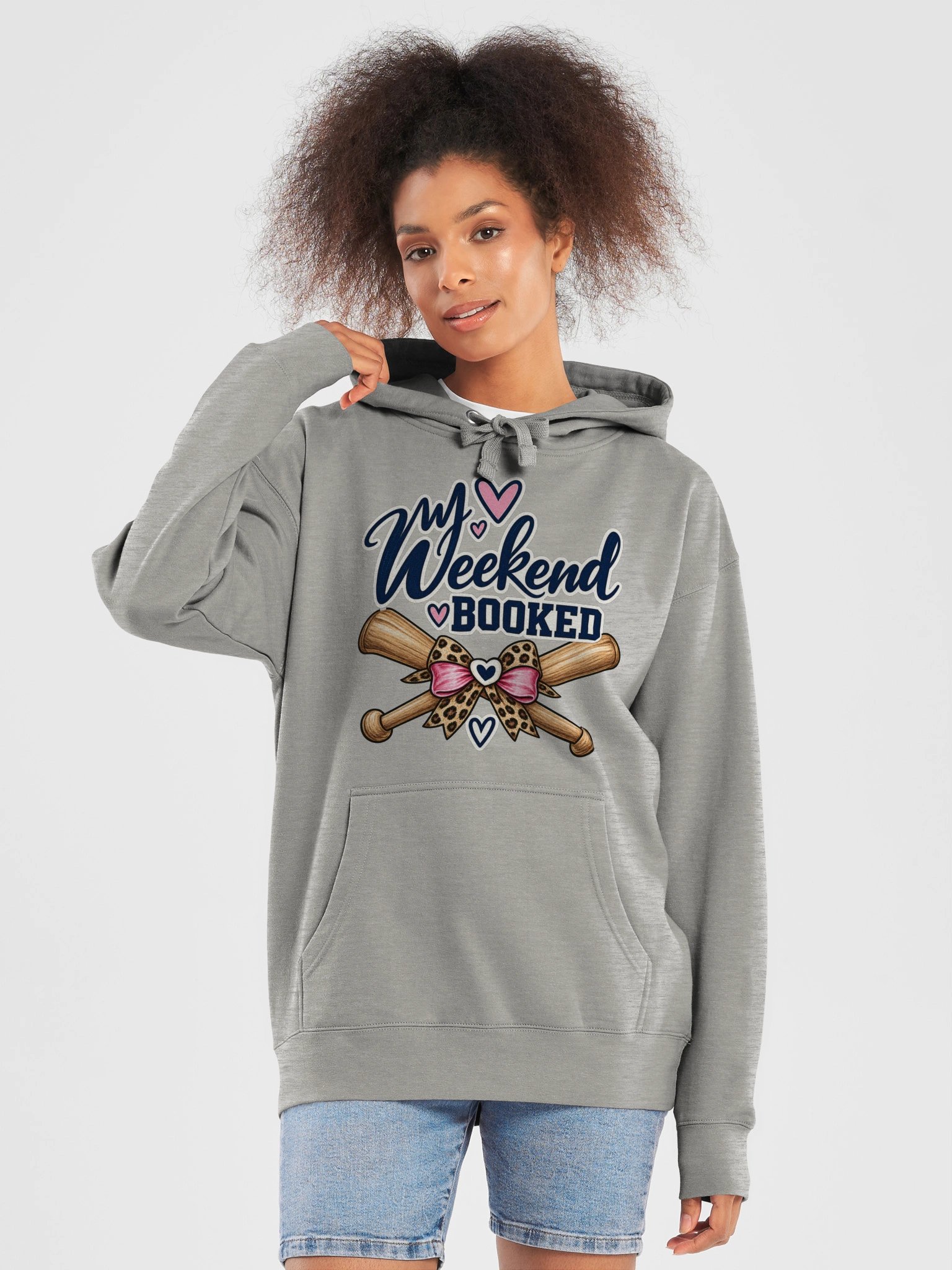 My Weekend Is Booked Ballfield Mom Hoodie | Baseball & Softball product image (5)