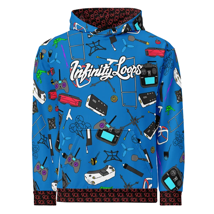 Blue Micro FPV Hoodie product image (1)