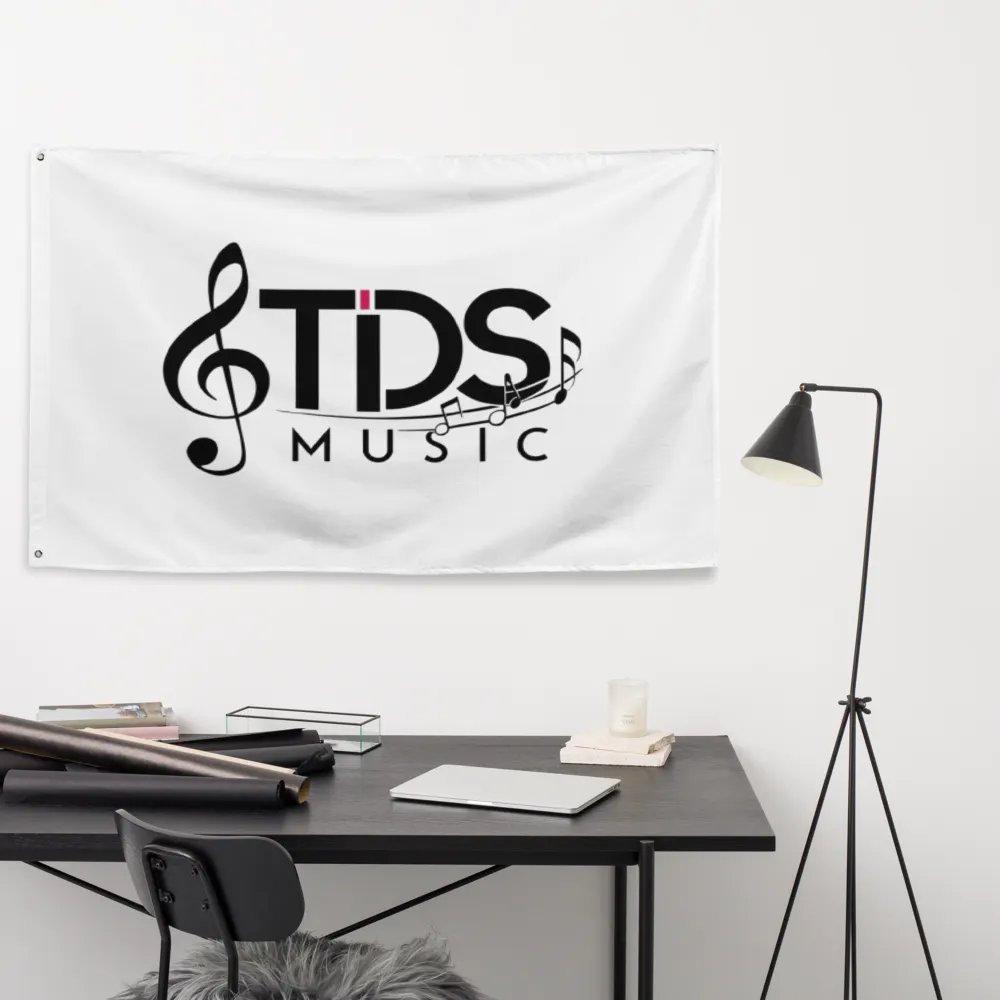 Exclusive TDS Music All-Over Print Flag - 34.5x56in Polyester with Music Design product image (11)