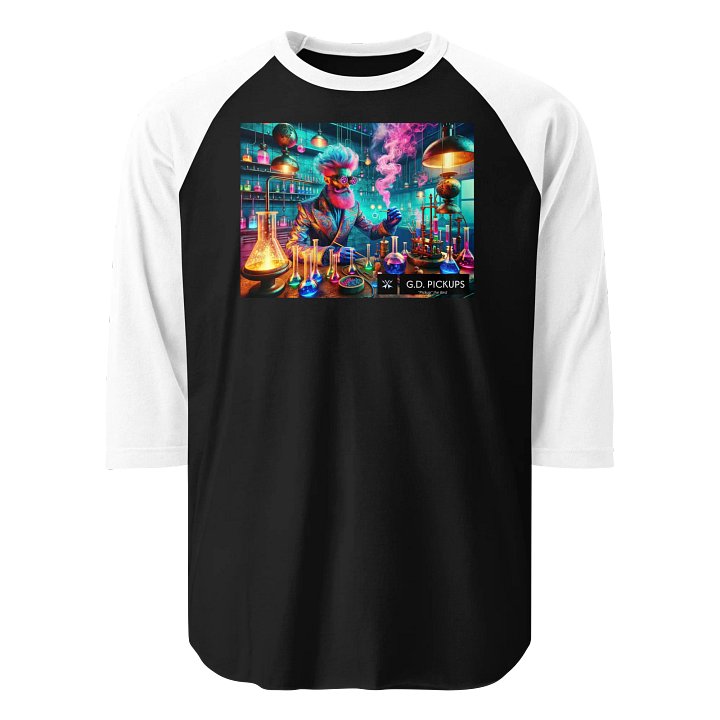 LIMITED EDITION: G.D. Pickups "Dr Gams" 3/4 Sleeve Baseball Tee product image (1)
