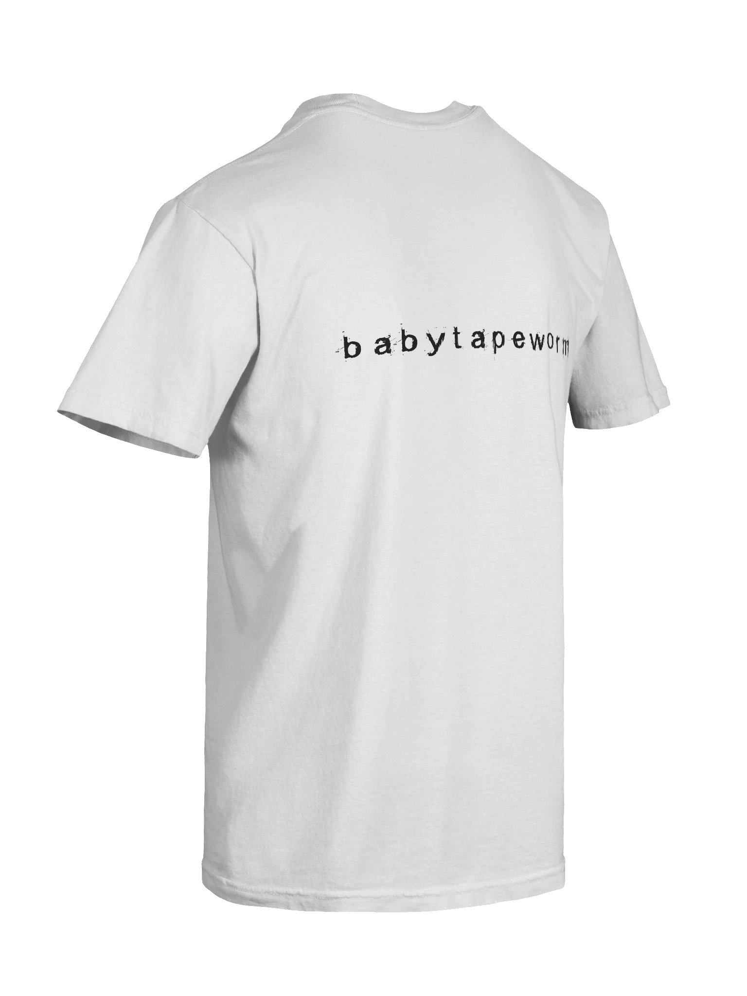 tapeworm tee - white product image (8)
